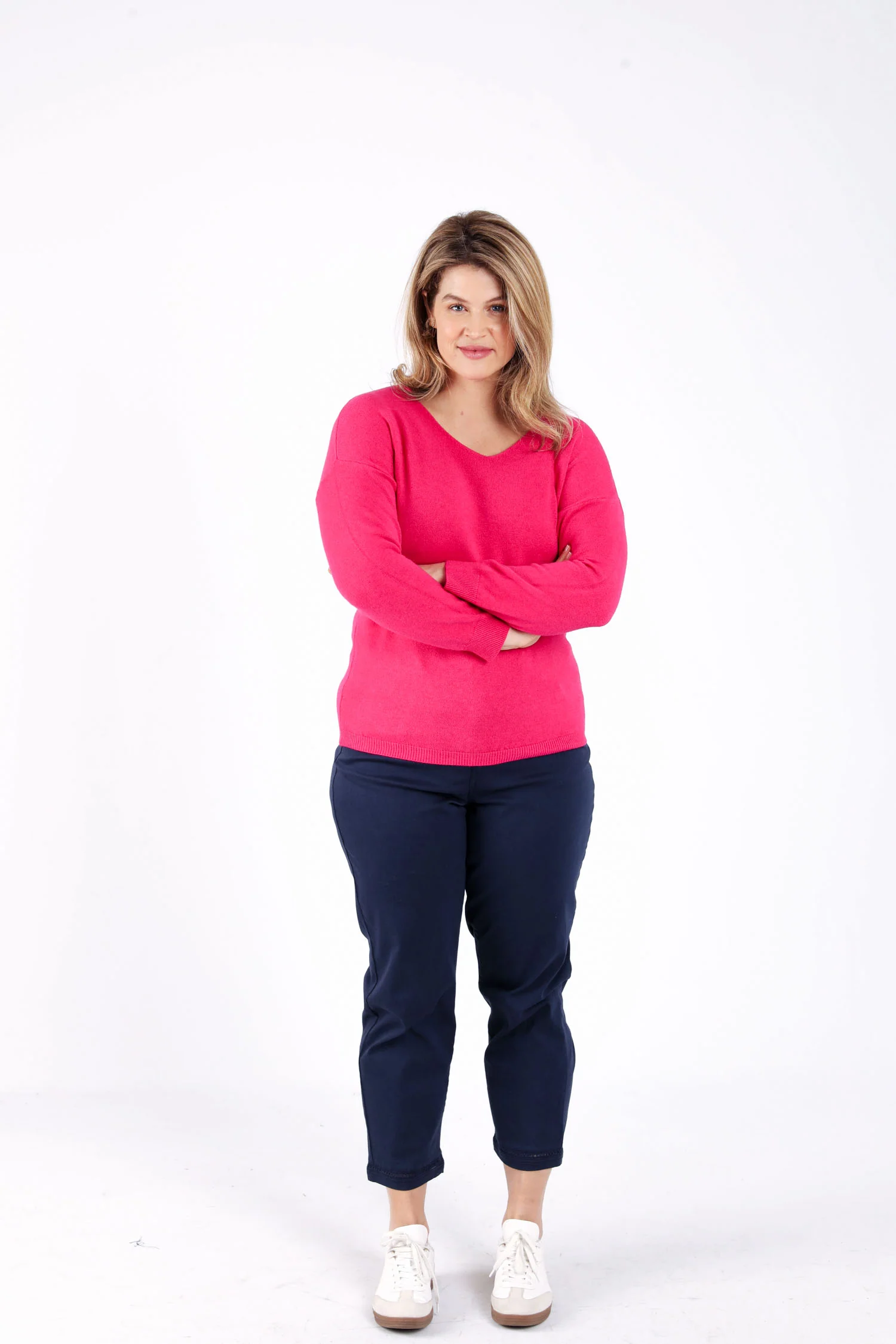 Pull en viscose uni - Image 8