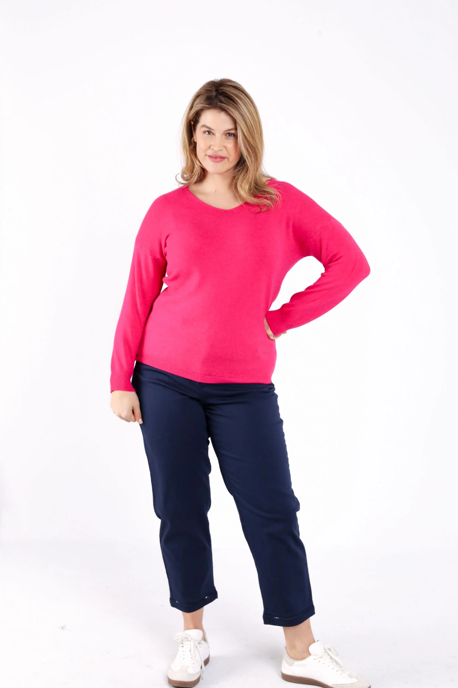 Pull en viscose uni - Image 9