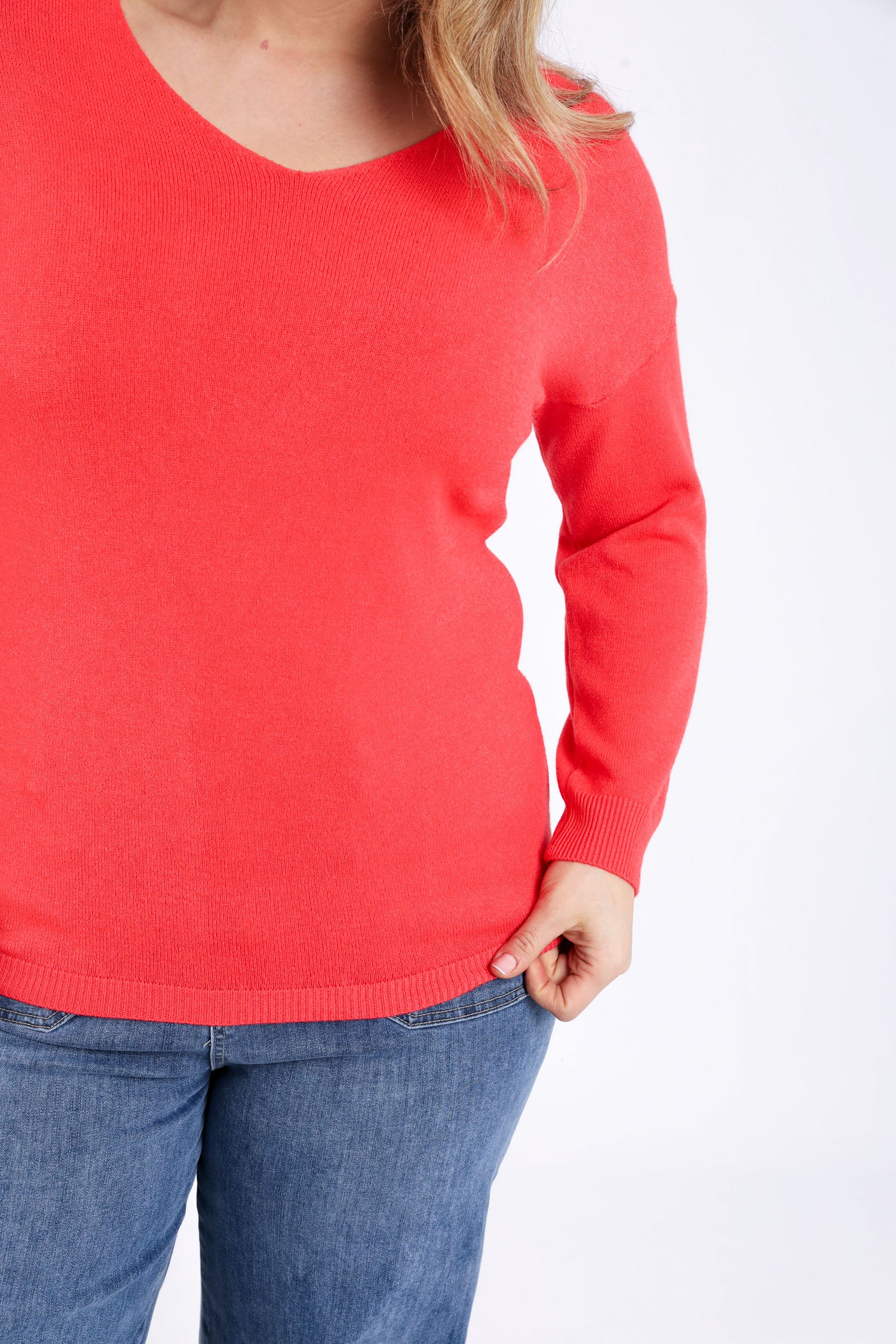 Pull en viscose uni - Image 4