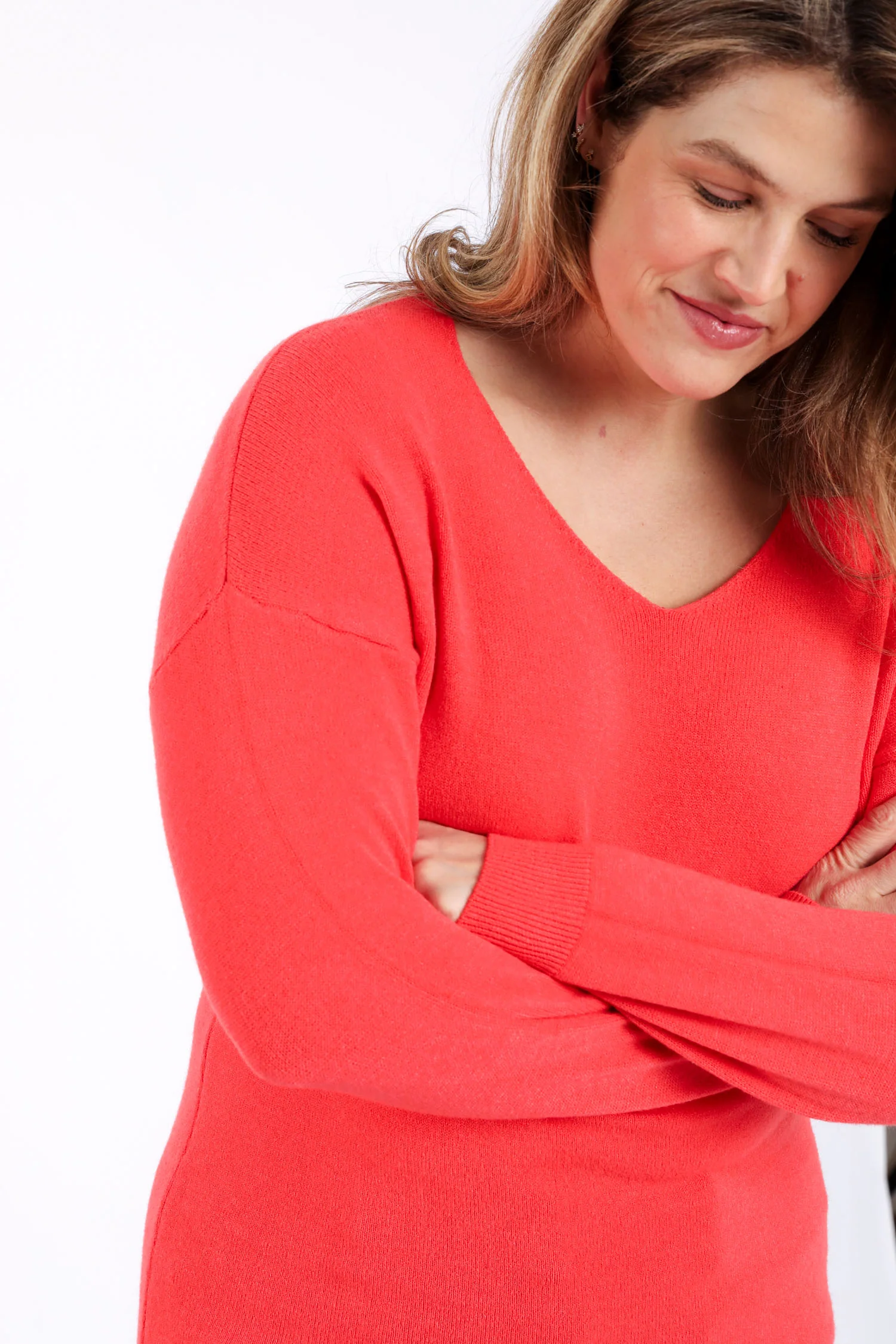 Pull en viscose uni - Image 5