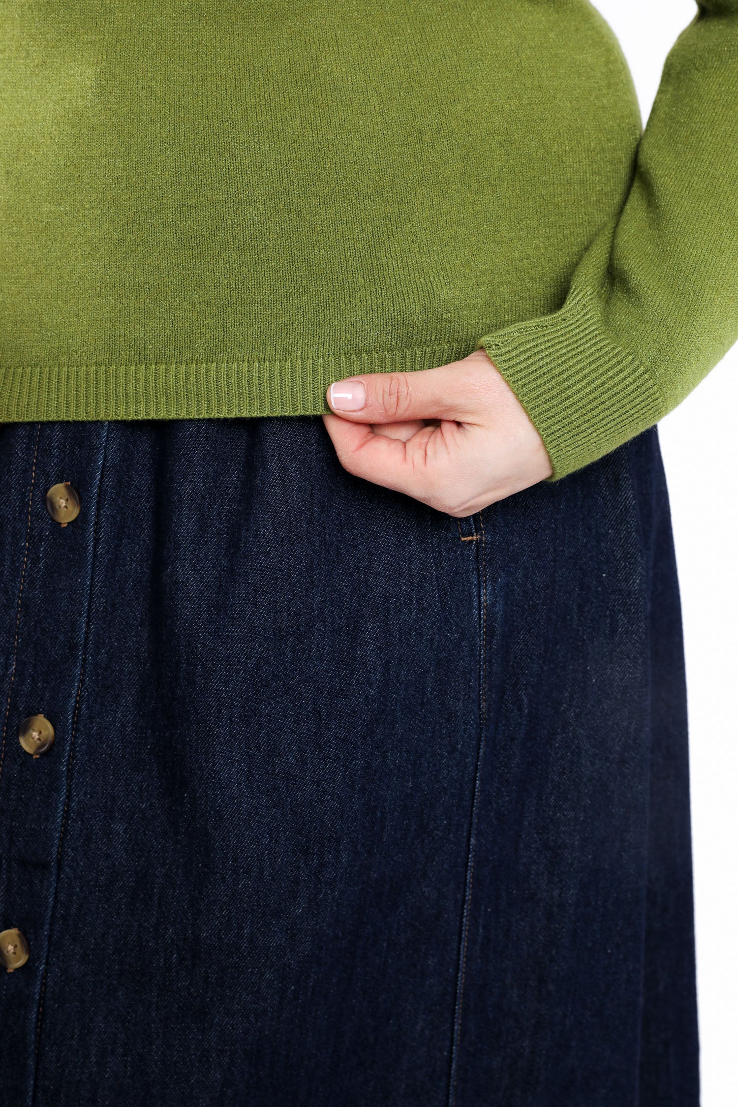 Pull en viscose uni - Image 4