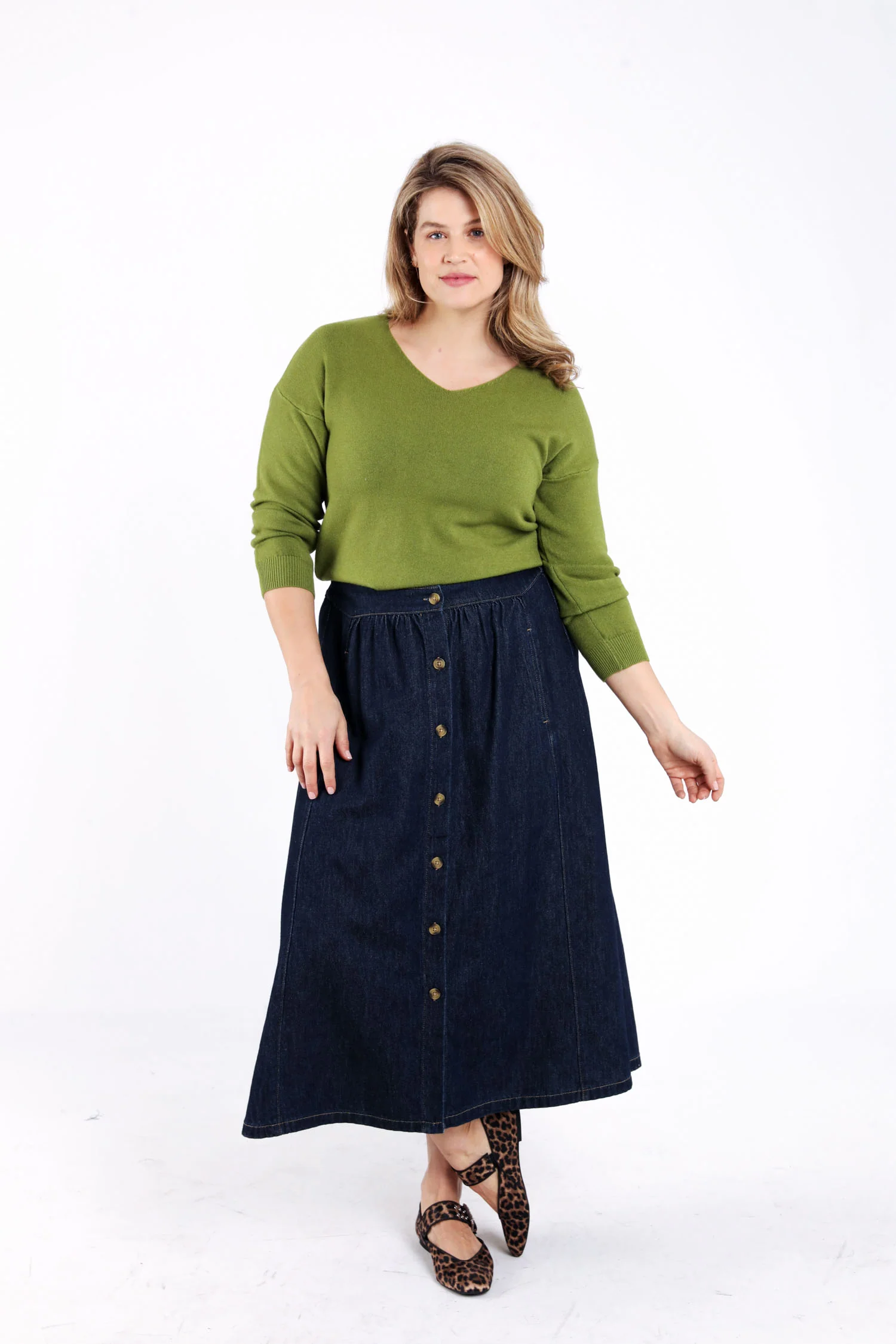 Pull en viscose uni - Image 7