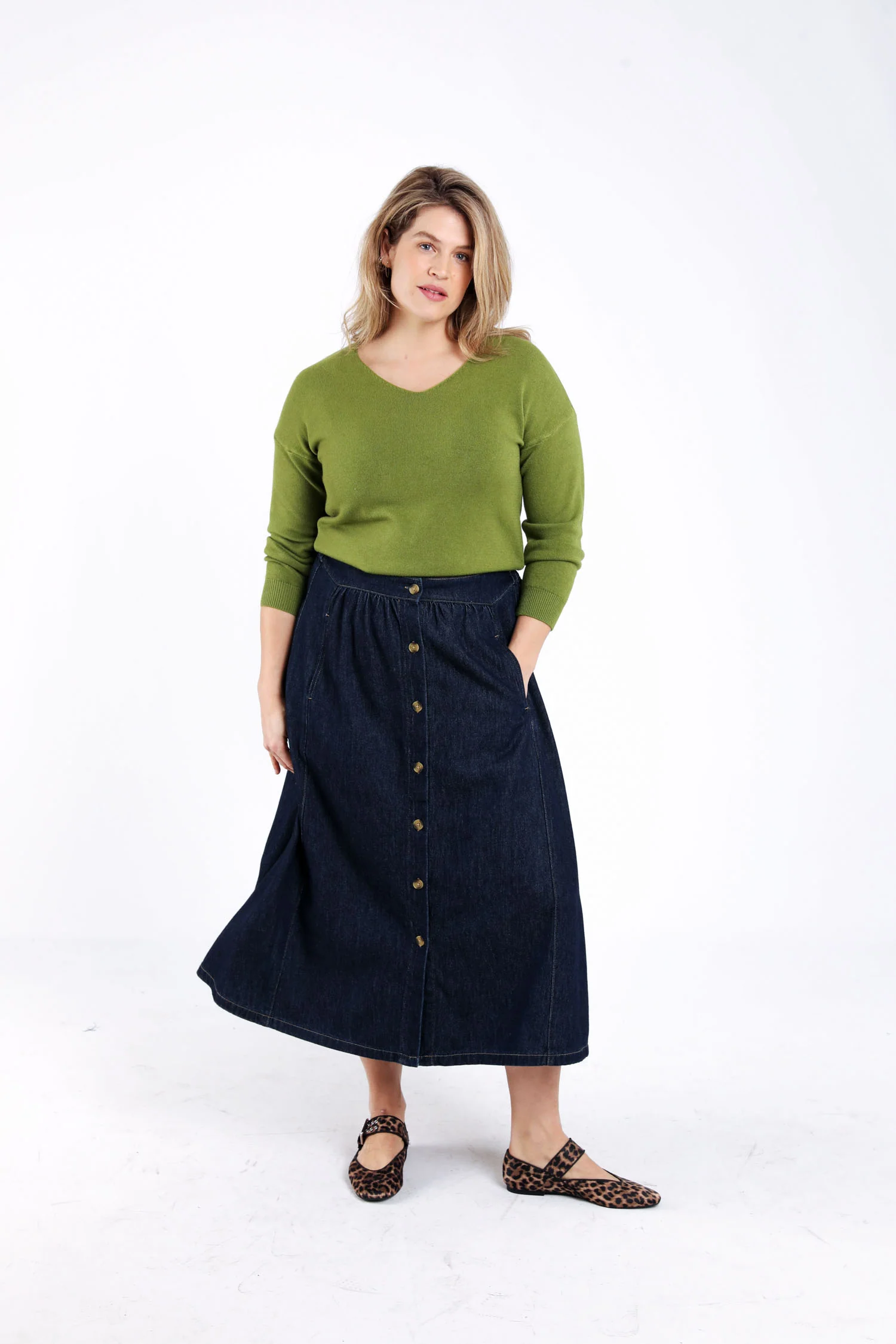 Pull en viscose uni - Image 9