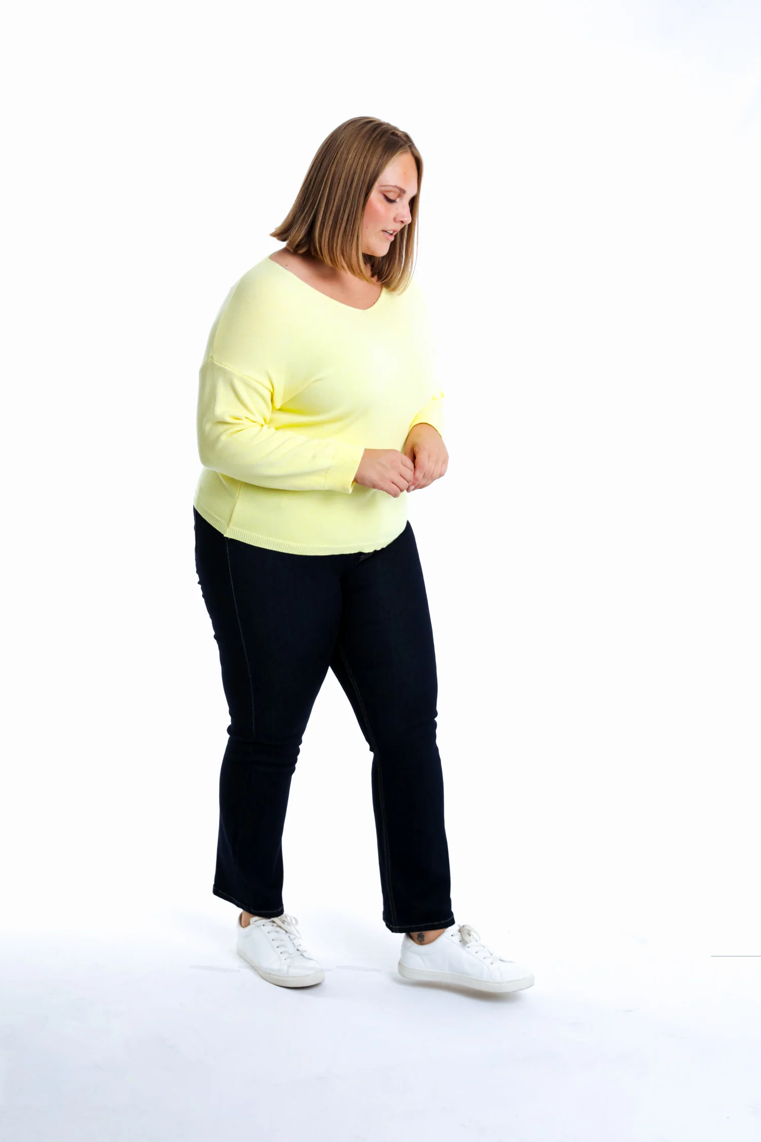 Pull en viscose uni - Image 7