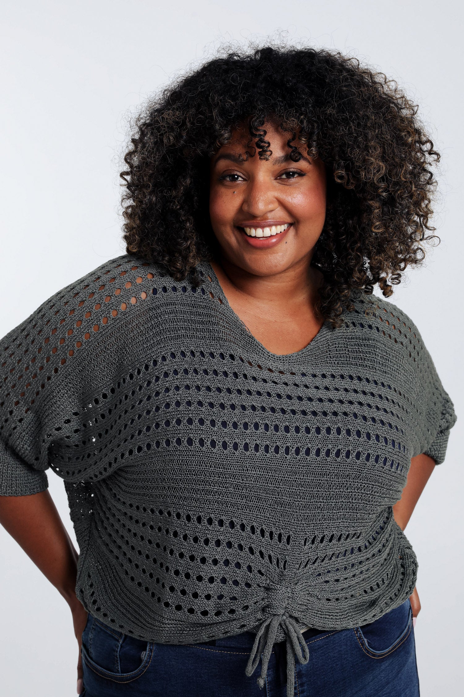 Pull filet rayé en viscose - Image 12