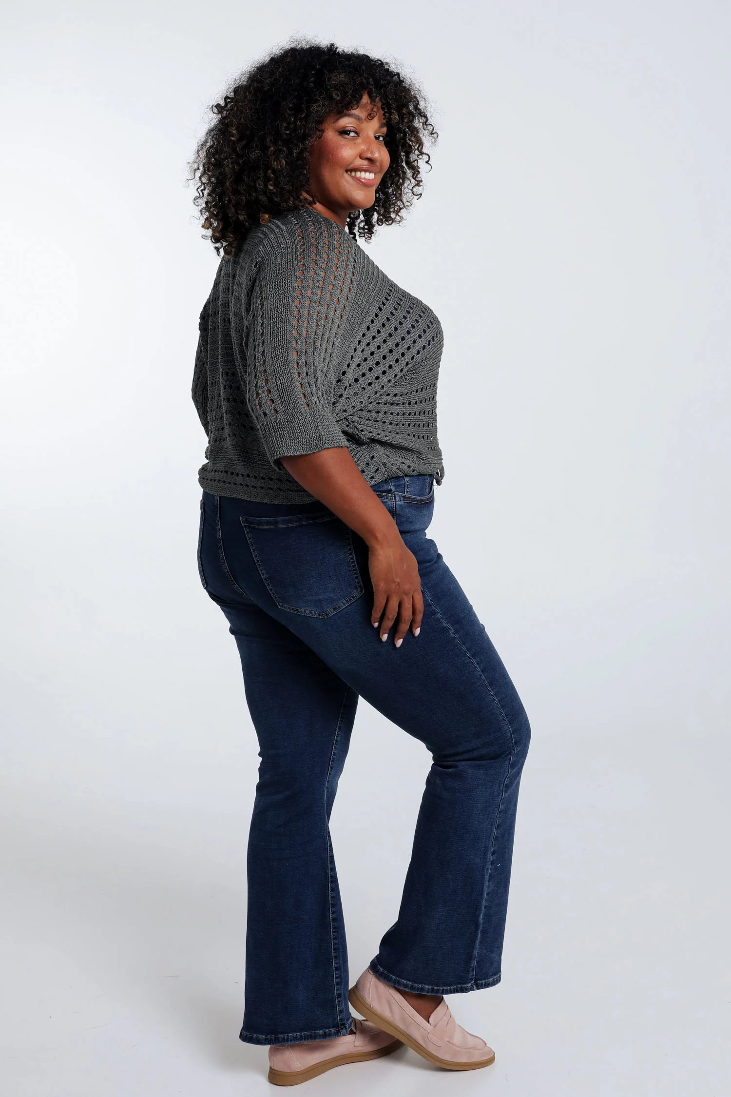 Pull filet rayé en viscose - Image 13