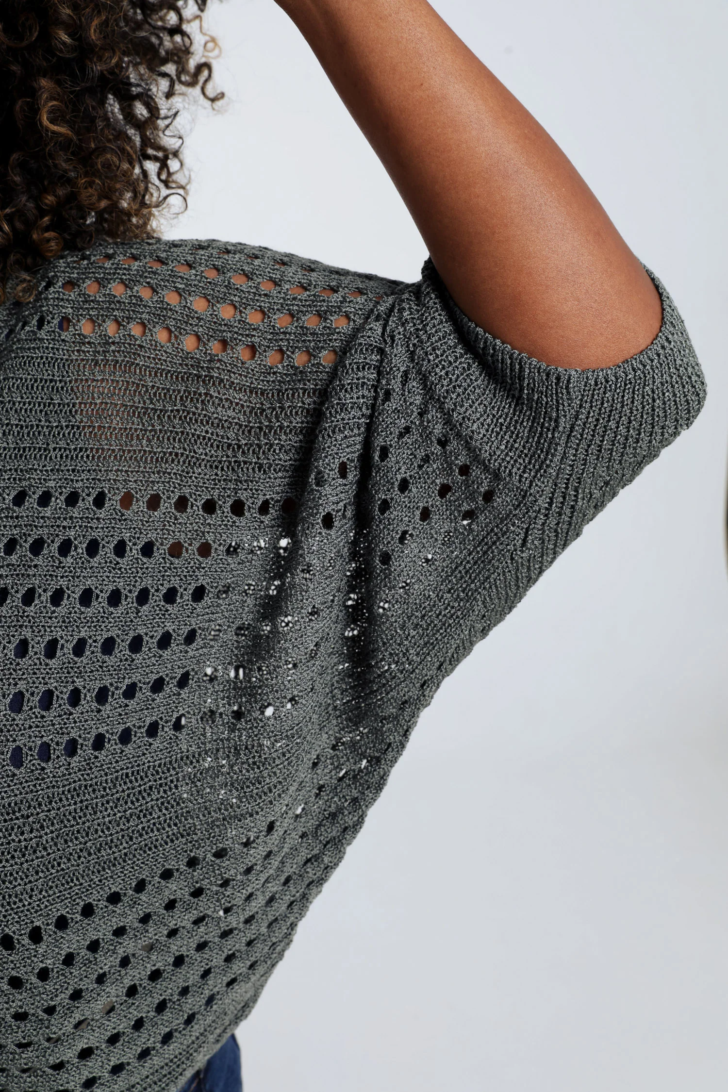 Pull filet rayé en viscose - Image 15