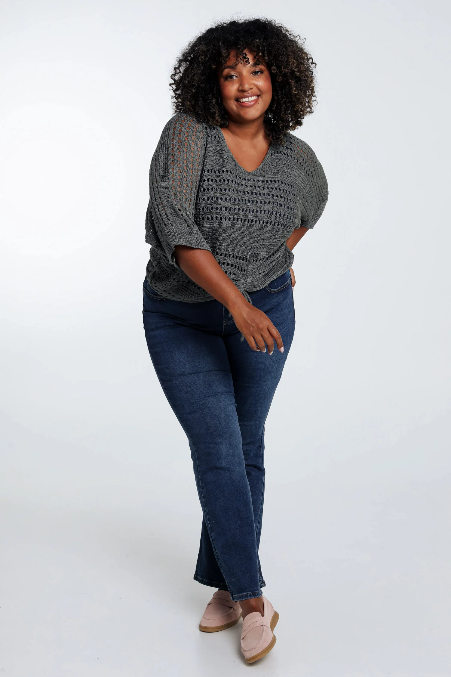 Pull filet rayé en viscose - Image 18