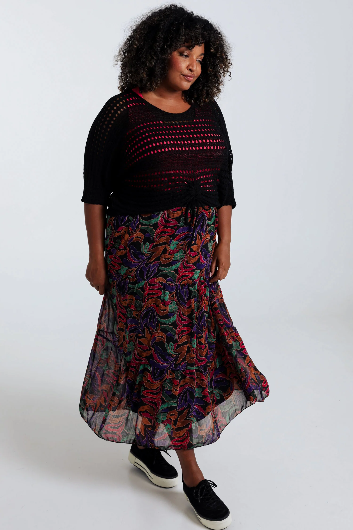 Pull filet rayé en viscose - Image 29