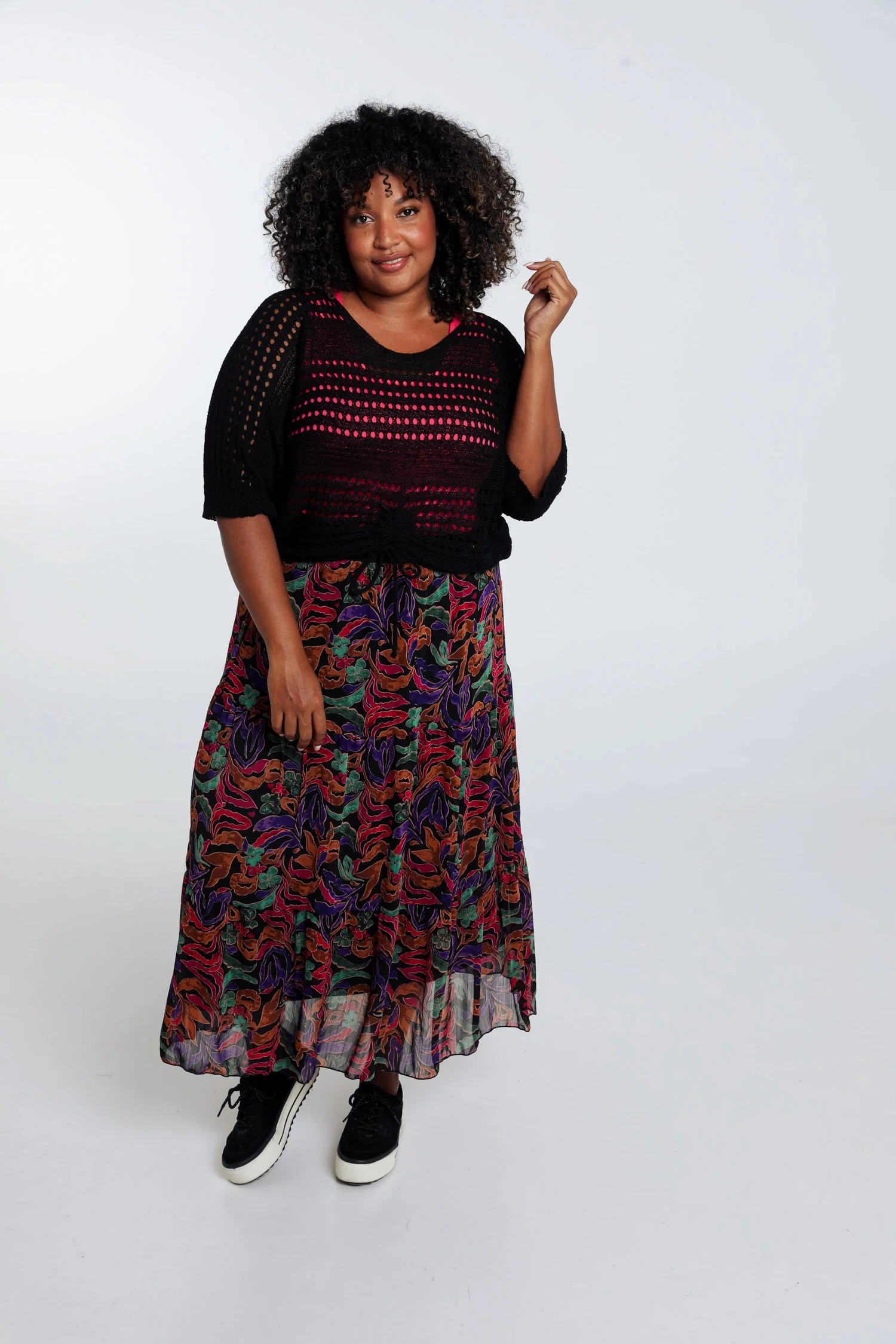 Pull filet rayé en viscose - Image 30