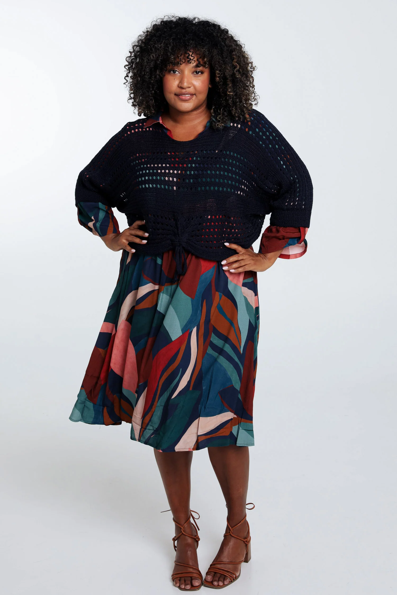 Pull filet rayé en viscose - Image 7