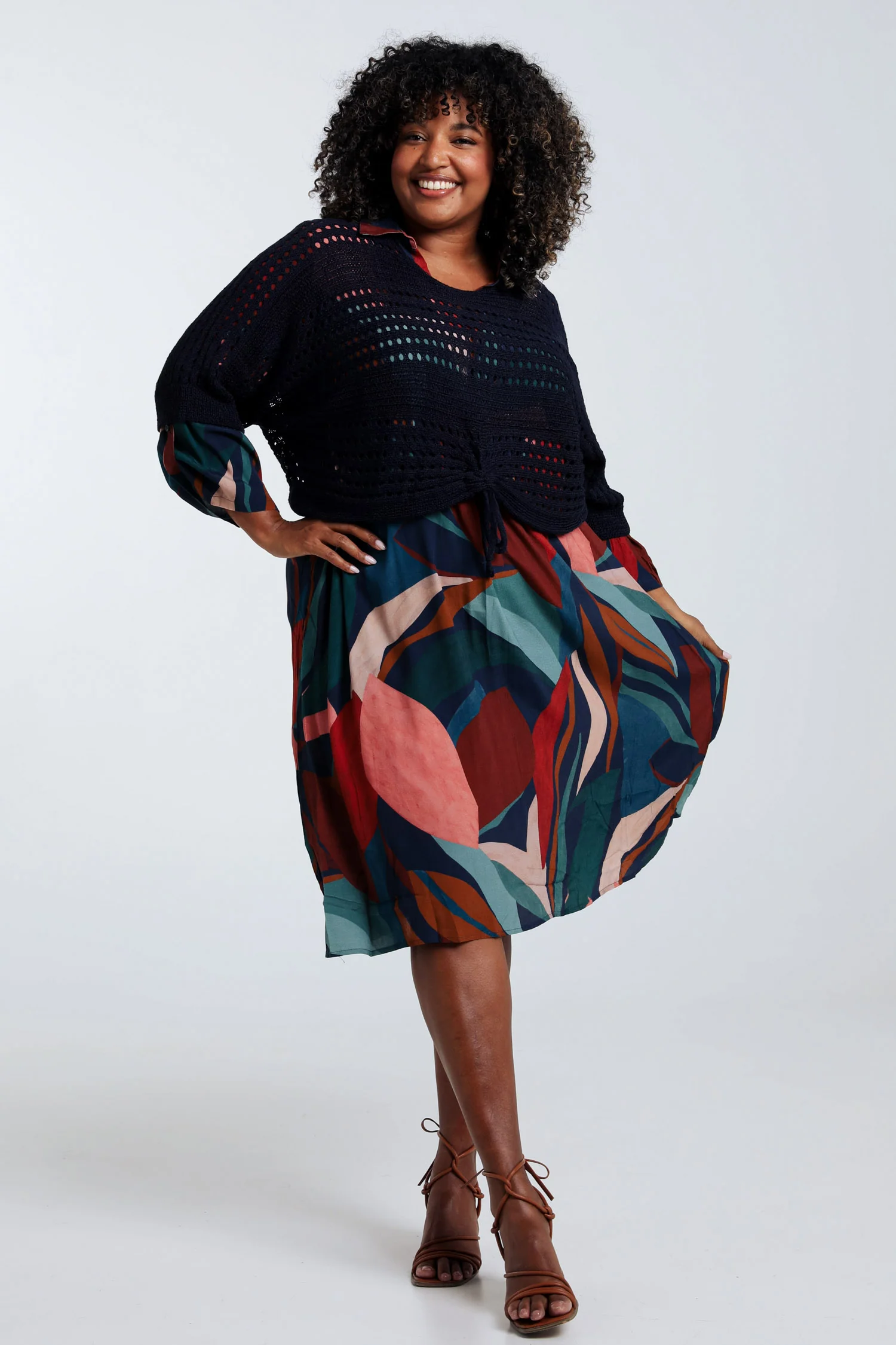Pull filet rayé en viscose - Image 9