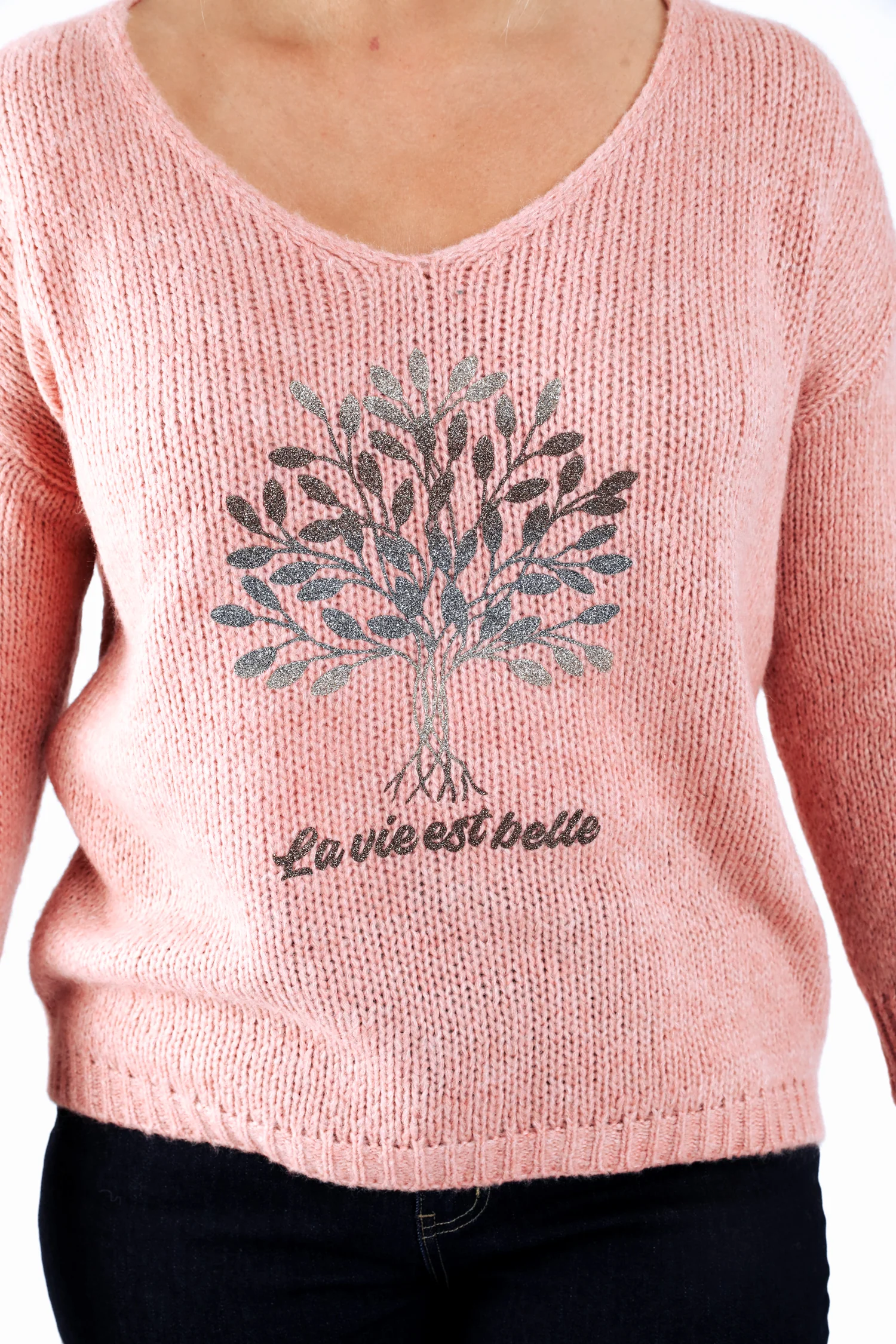 Pull imprimé arbre de vie - Image 4