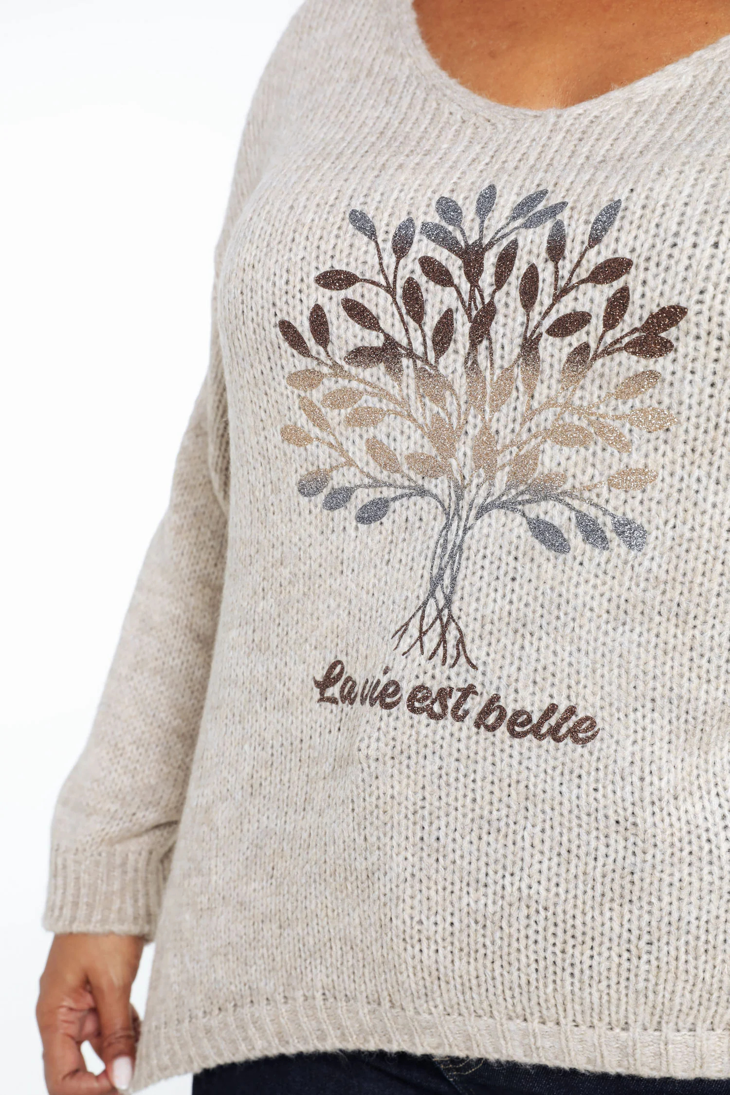 Pull imprimé arbre de vie - Image 28