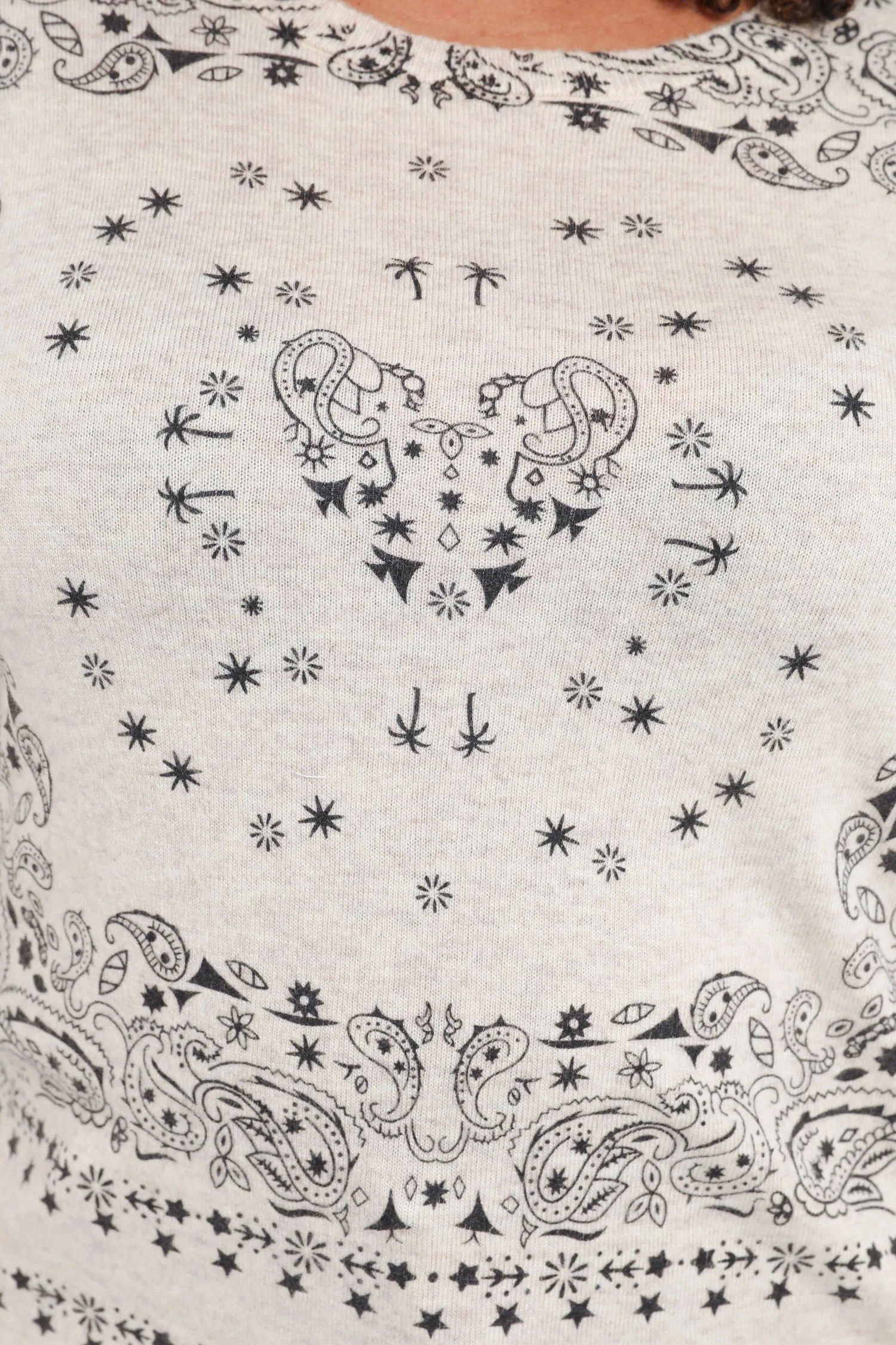 Pull imprimé bandana - Image 4