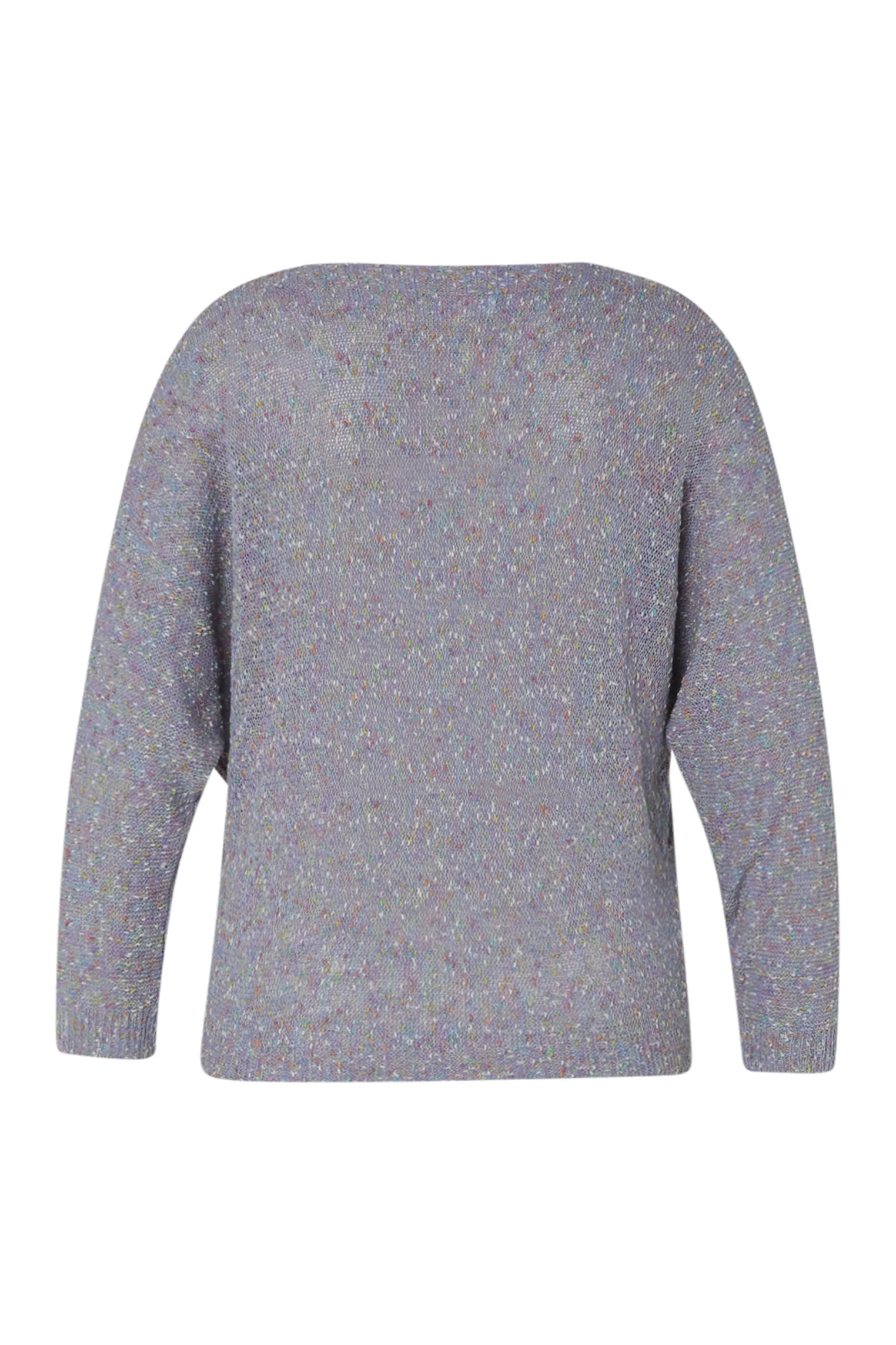 Pull maille fantaisie uni - Image 22