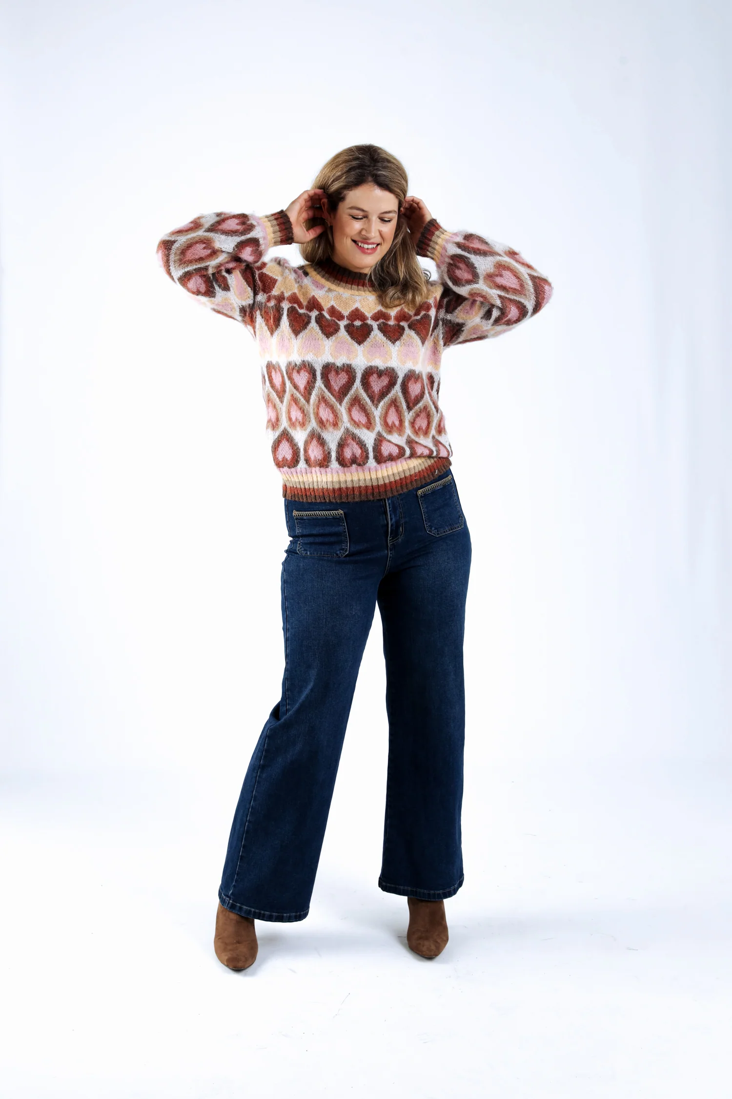 Pull motif coeur - Image 6