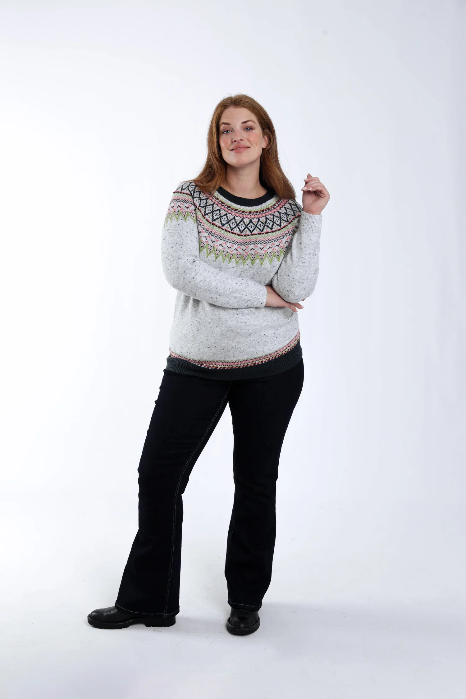 Pull motif jacquard - Image 5