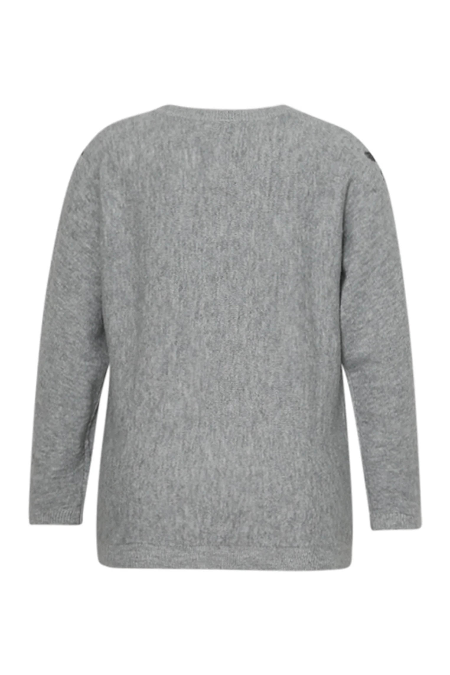 Pull uni avec broderies perlées - Image 10