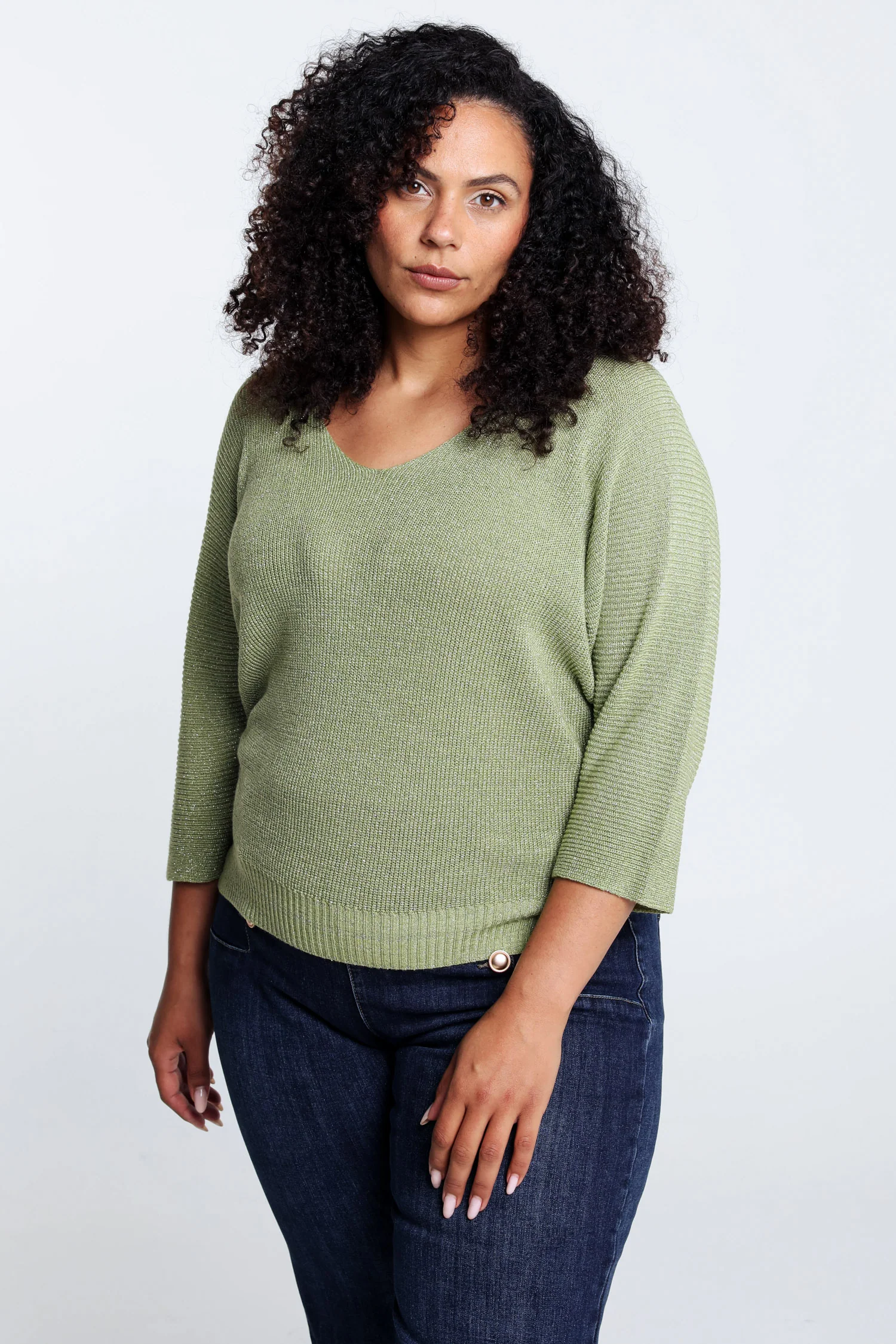 Pull uni avec lurex - Image 12