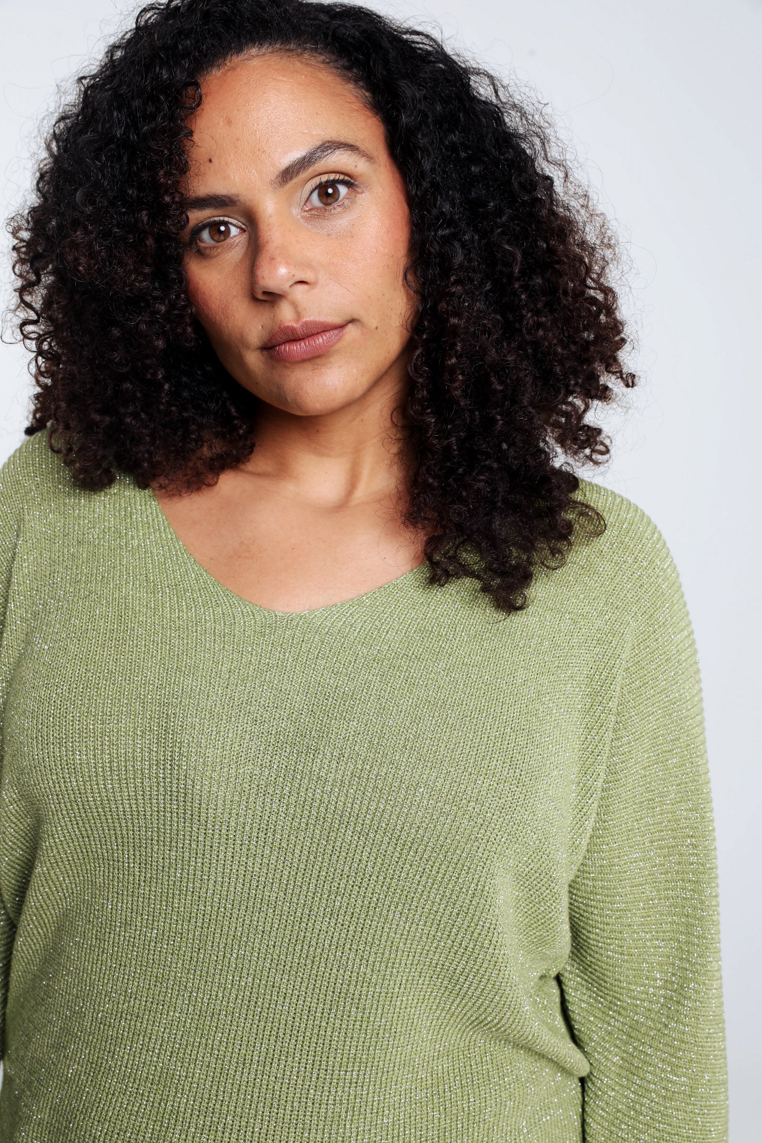 Pull uni avec lurex - Image 14