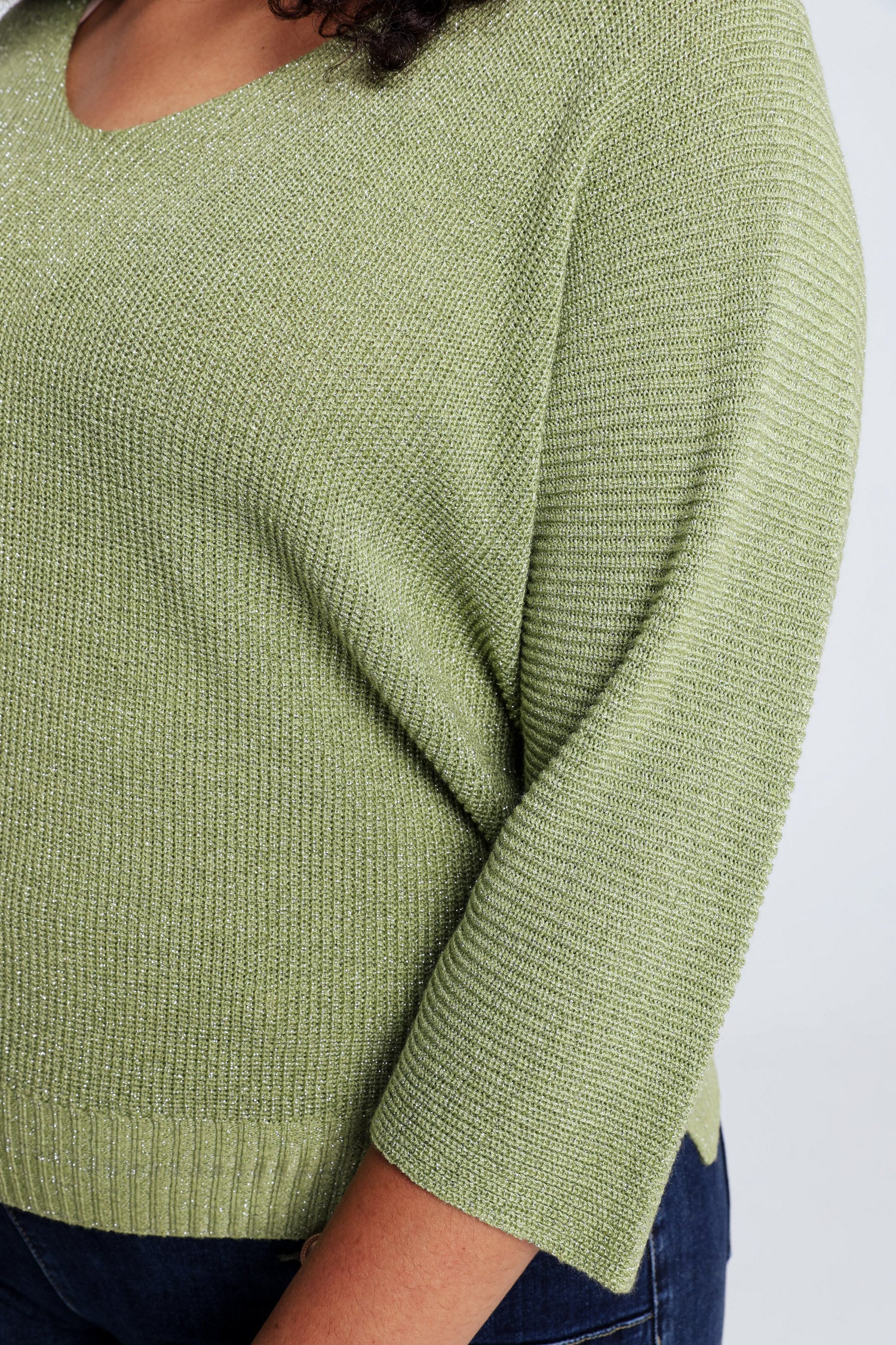 Pull uni avec lurex - Image 15