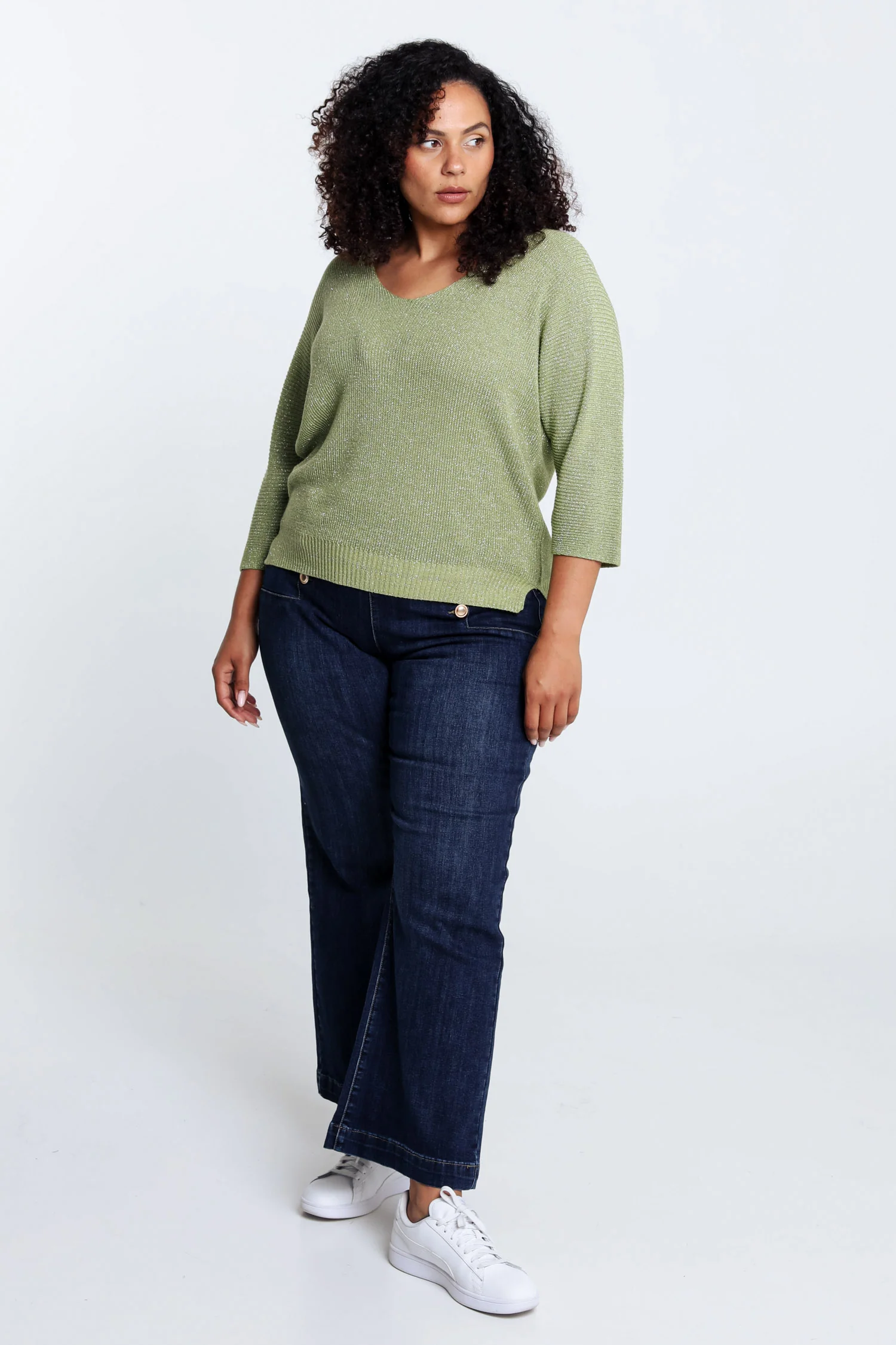 Pull uni avec lurex - Image 17