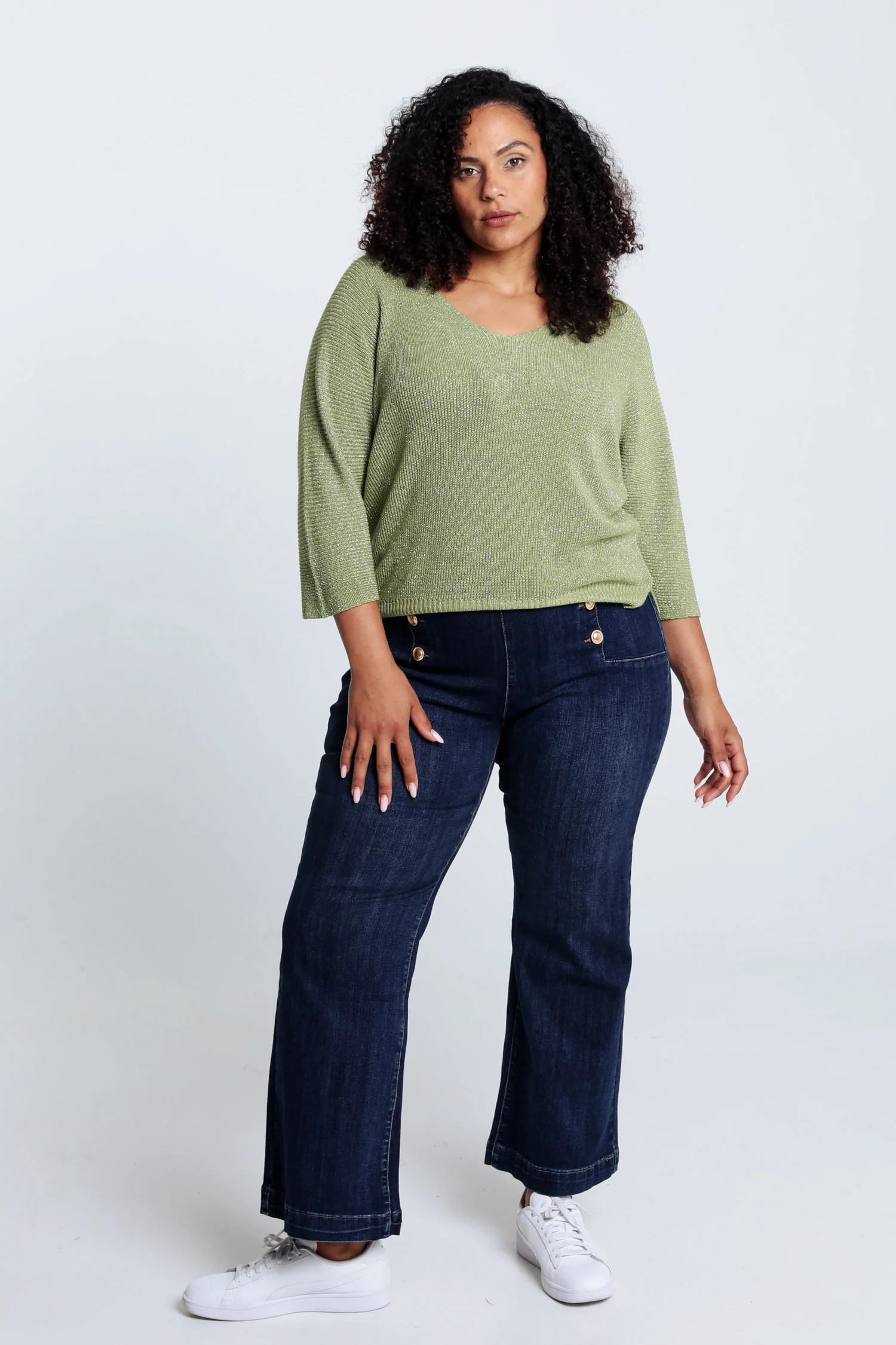 Pull uni avec lurex - Image 19