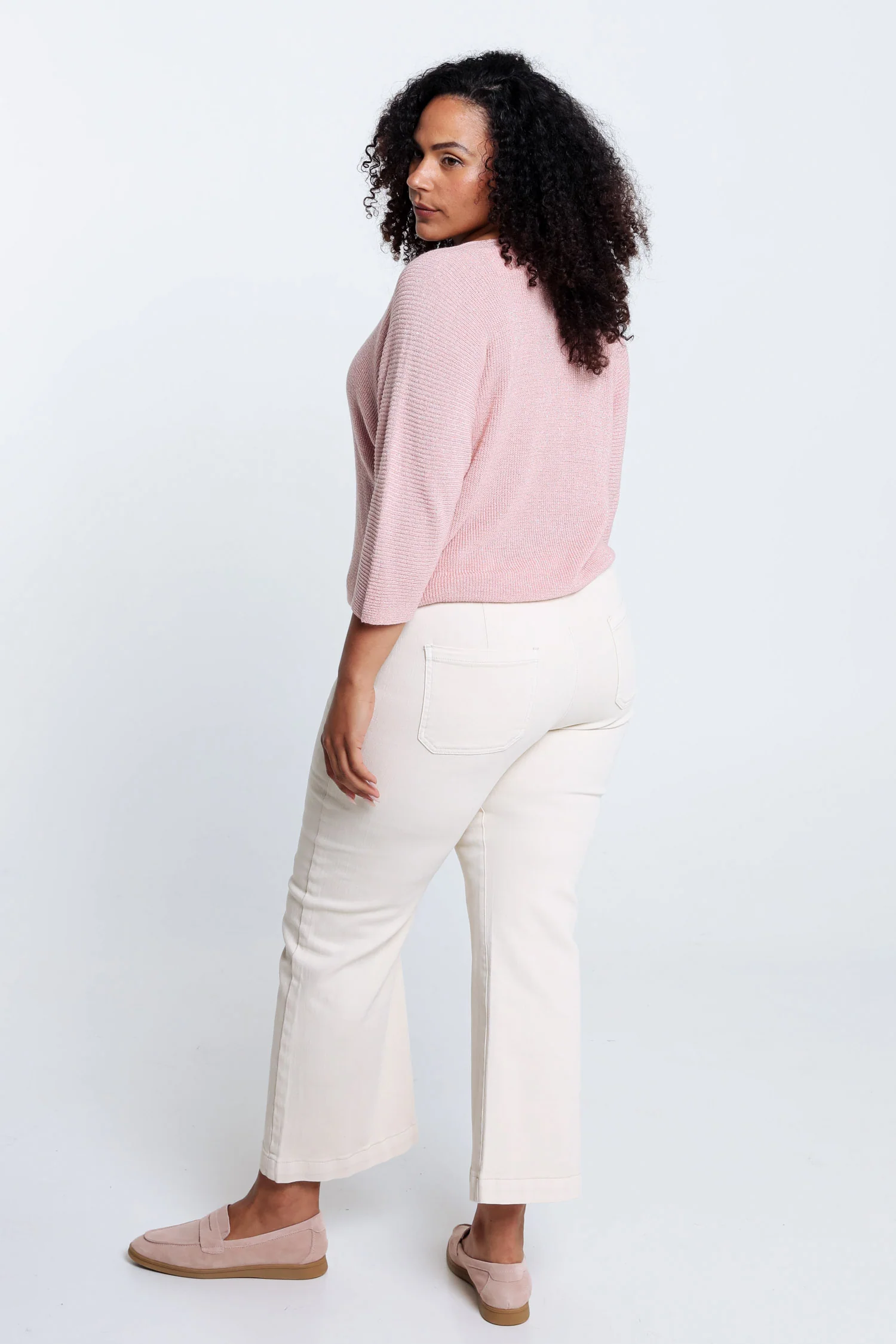 Pull uni avec lurex - Image 2