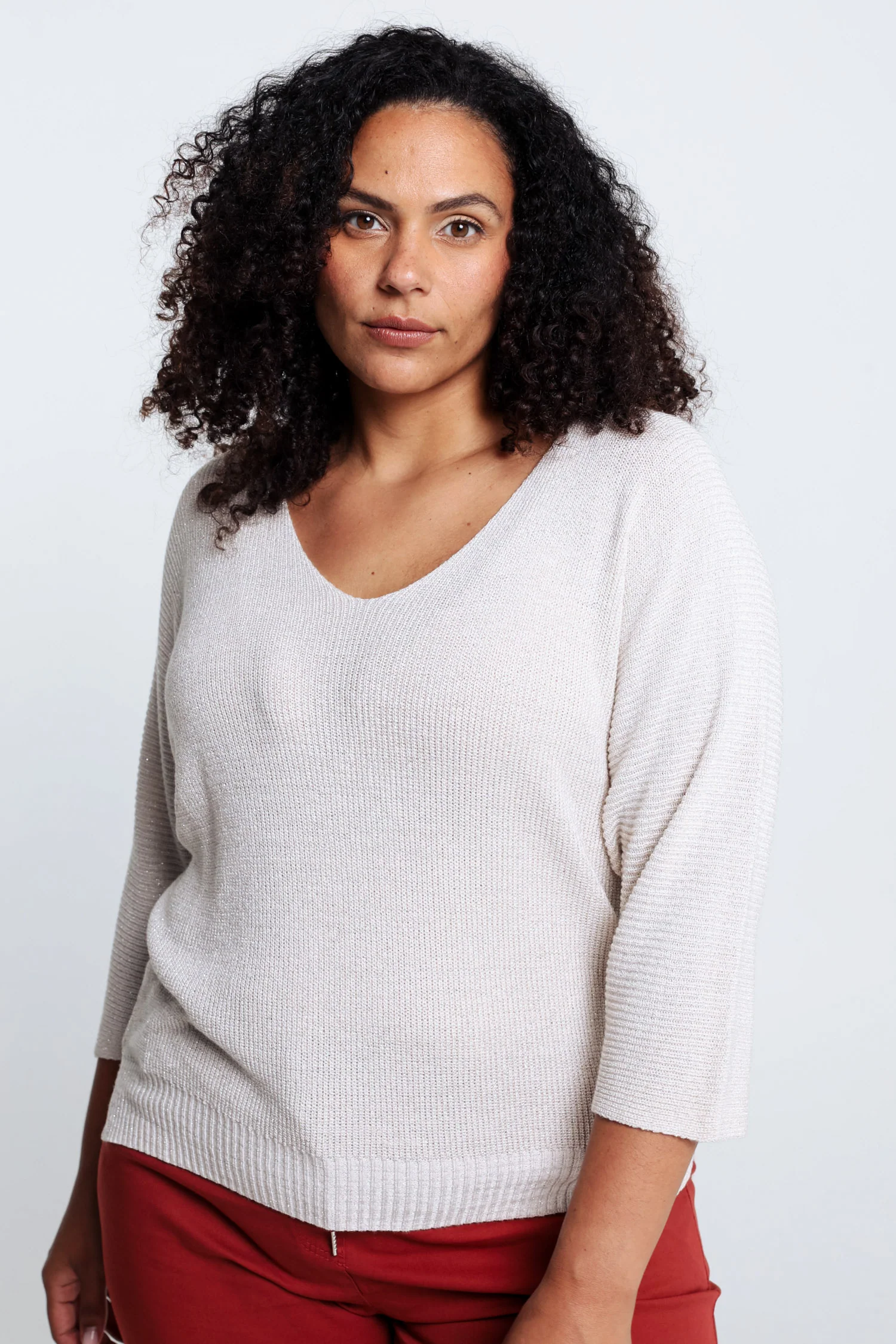 Pull uni avec lurex - Image 23