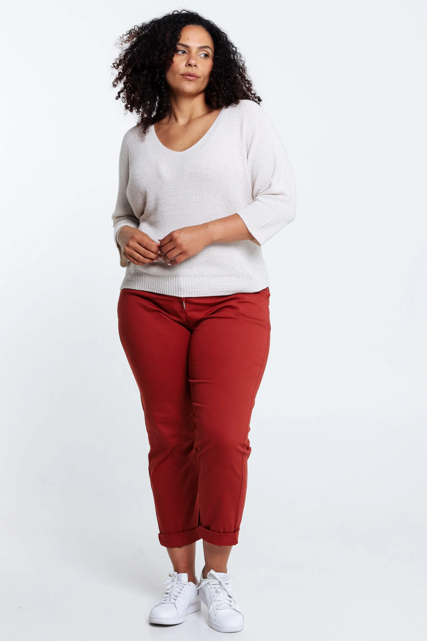 Pull uni avec lurex - Image 28