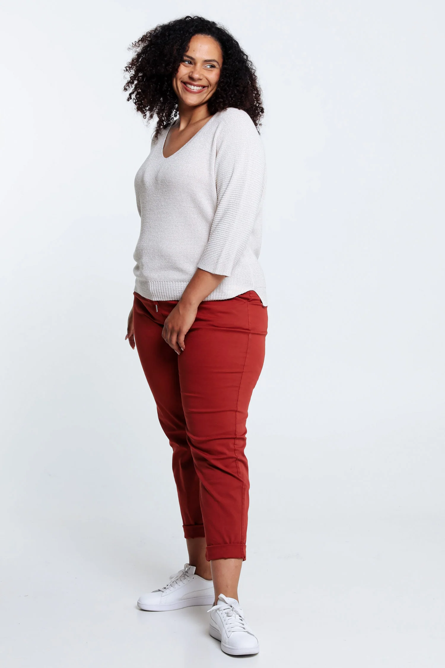 Pull uni avec lurex - Image 29