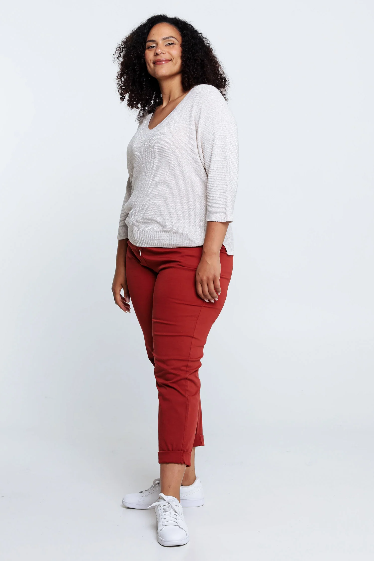 Pull uni avec lurex - Image 31