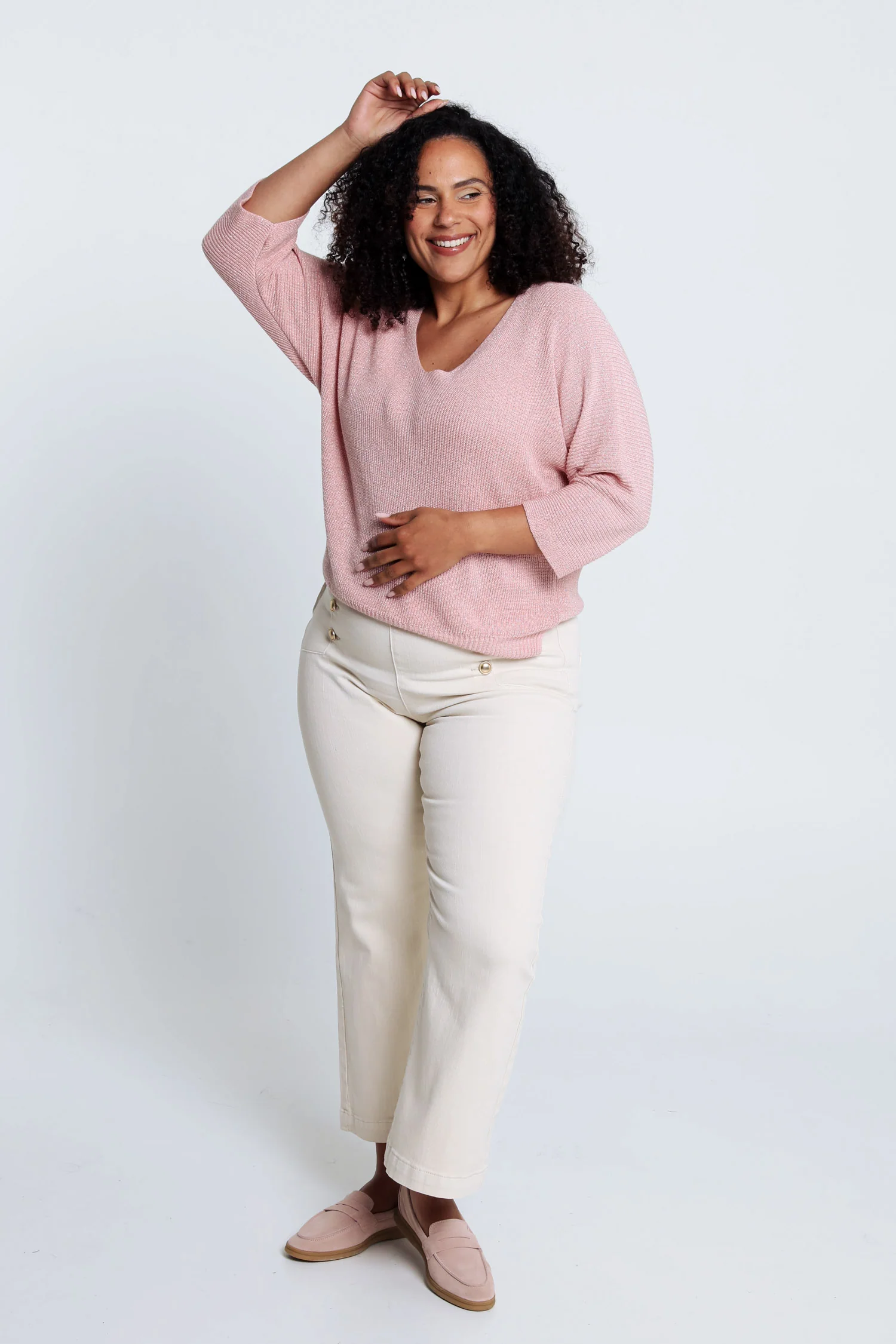 Pull uni avec lurex - Image 8