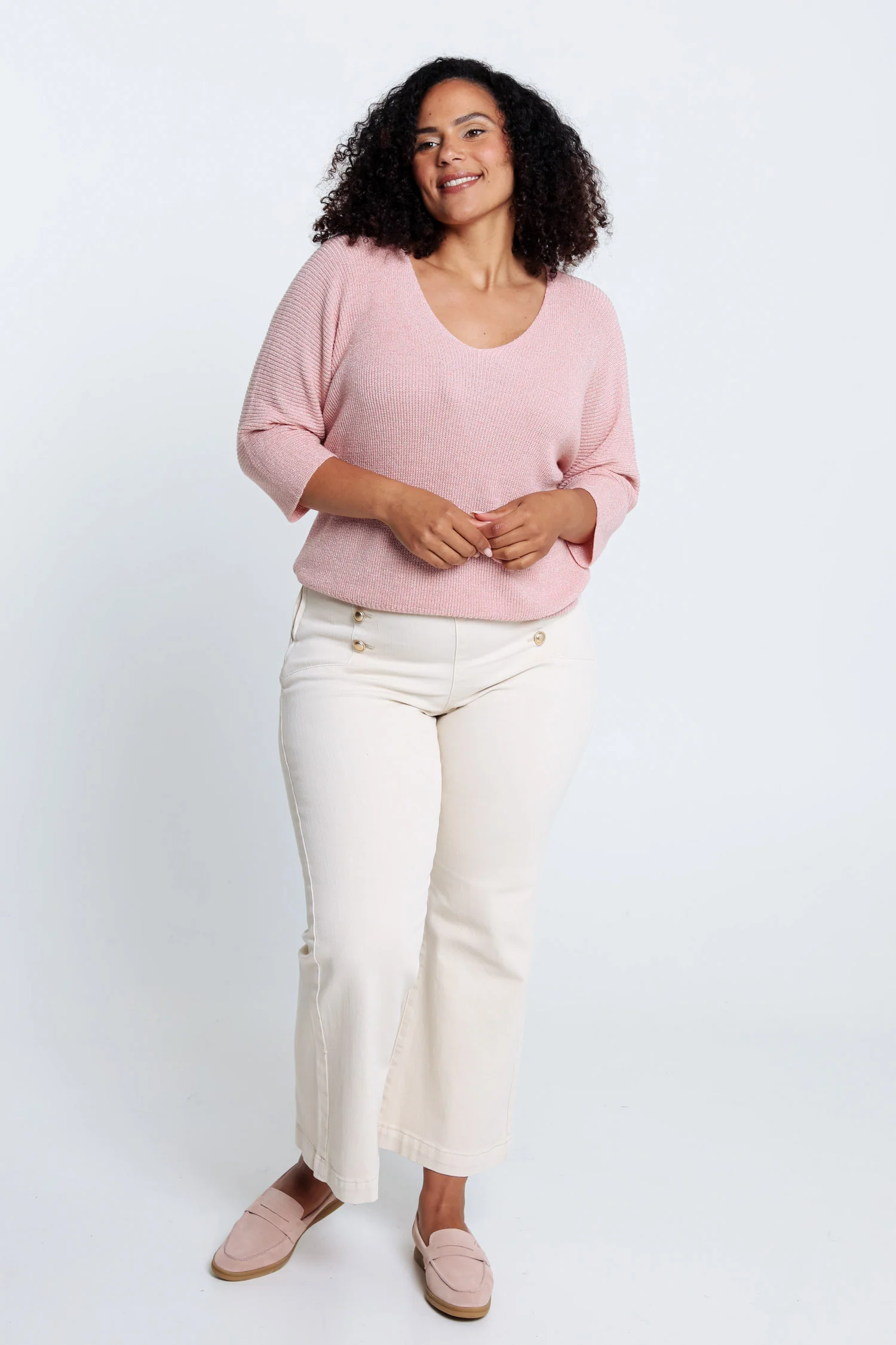 Pull uni avec lurex - Image 9