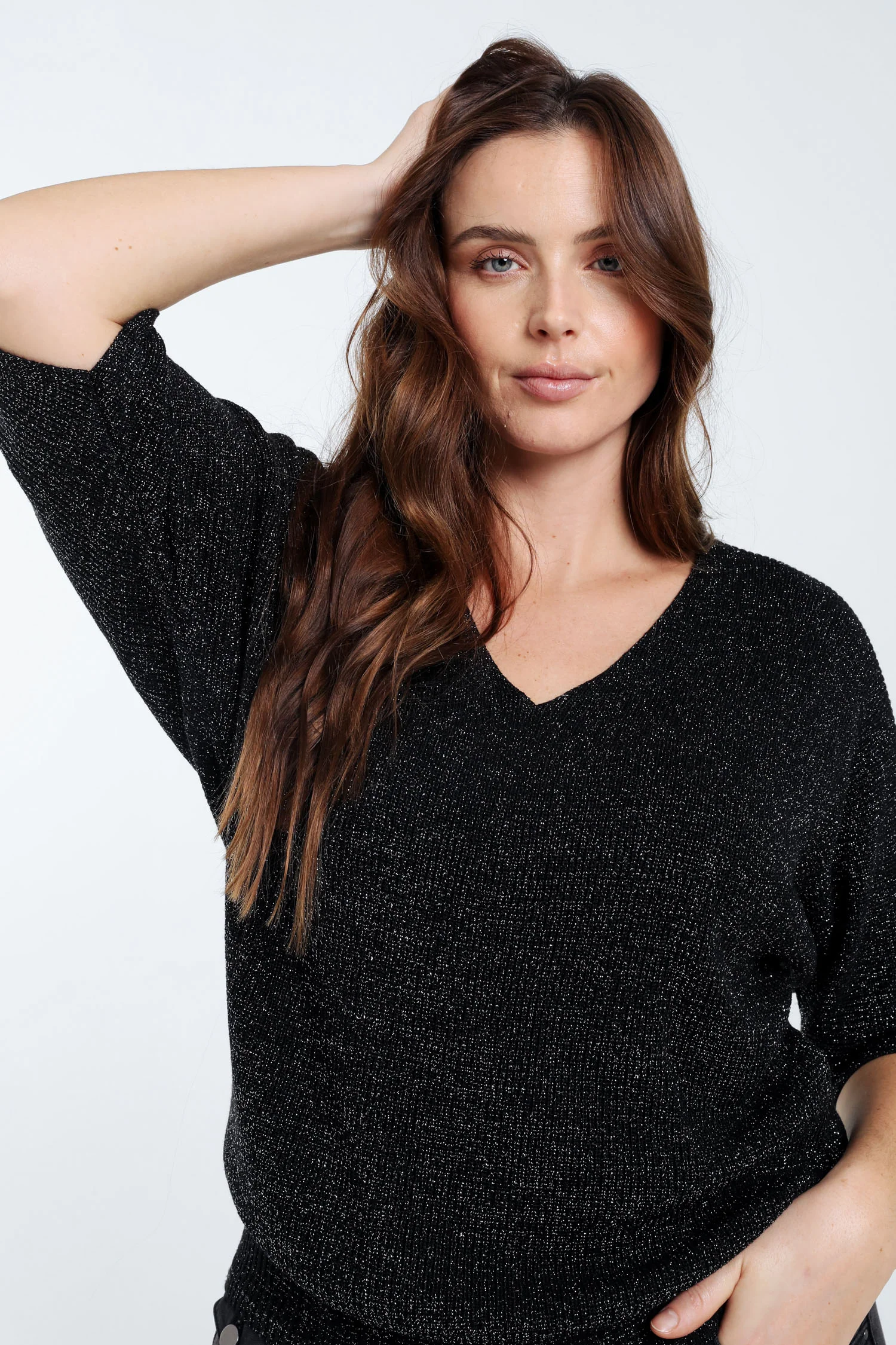 Pull uni avec lurex - Image 17