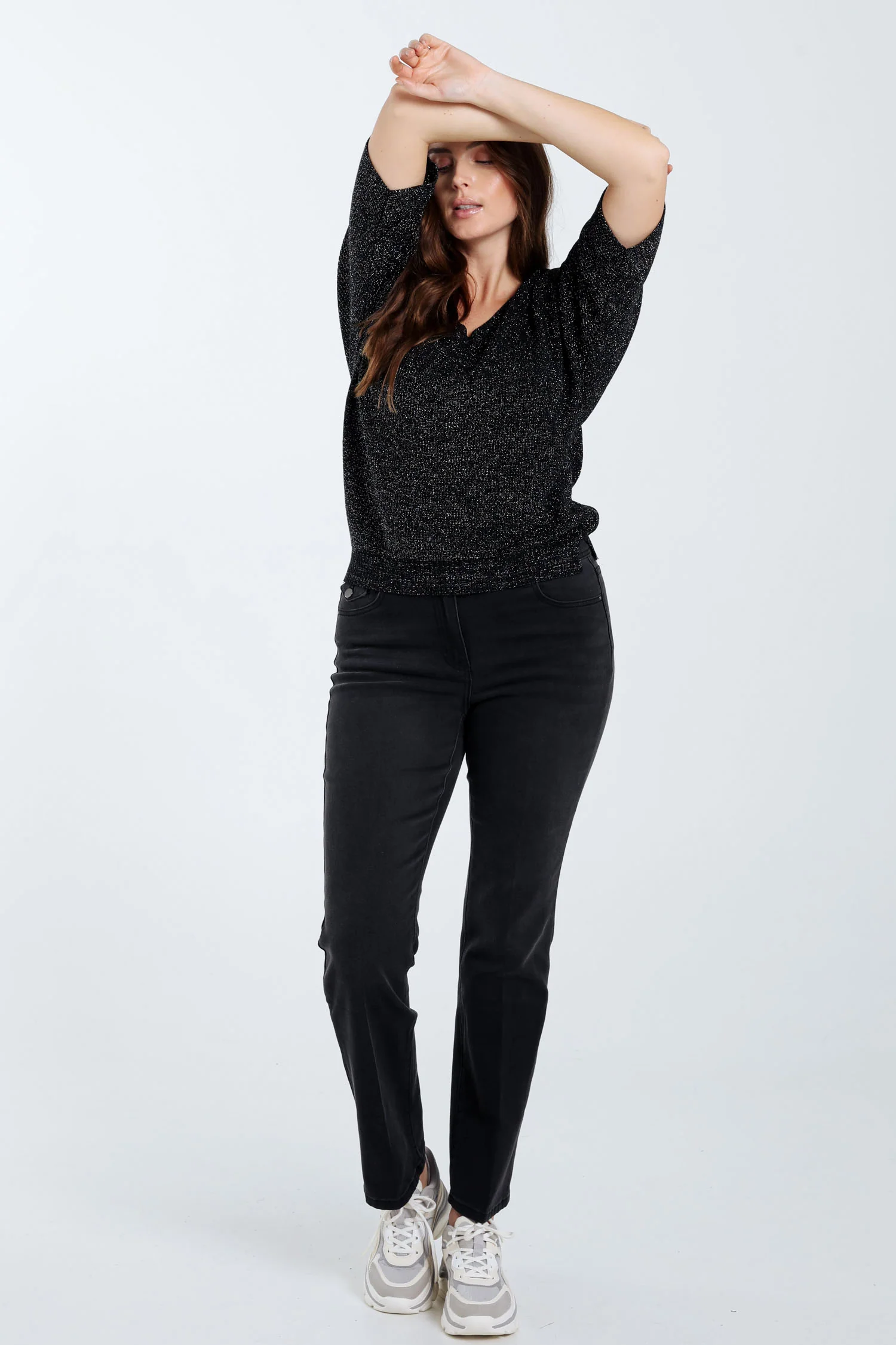 Pull uni avec lurex - Image 18