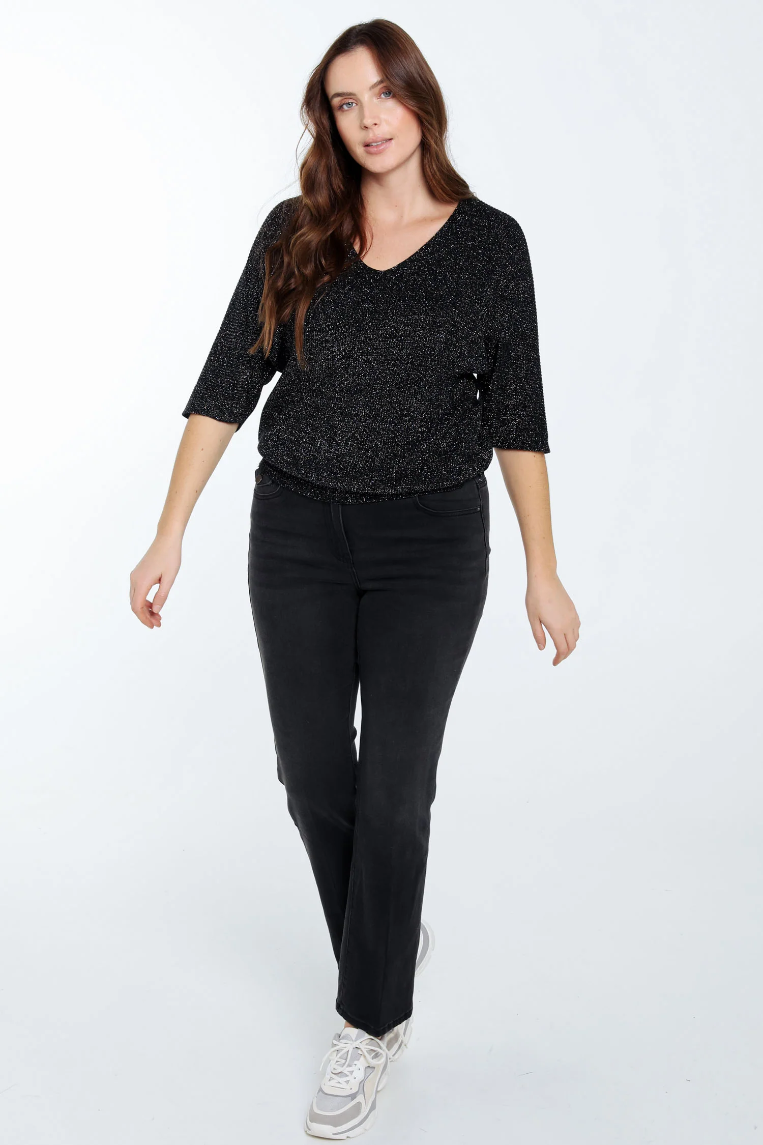 Pull uni avec lurex - Image 19