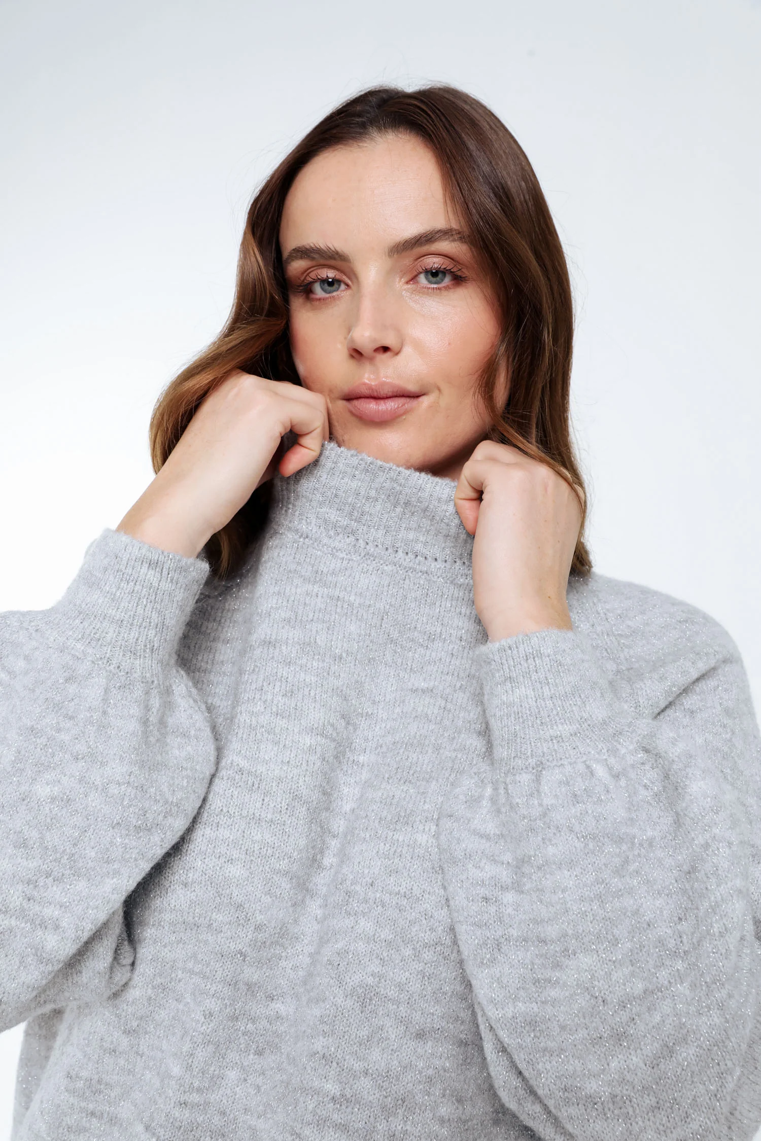 Pull uni avec lurex - Image 4