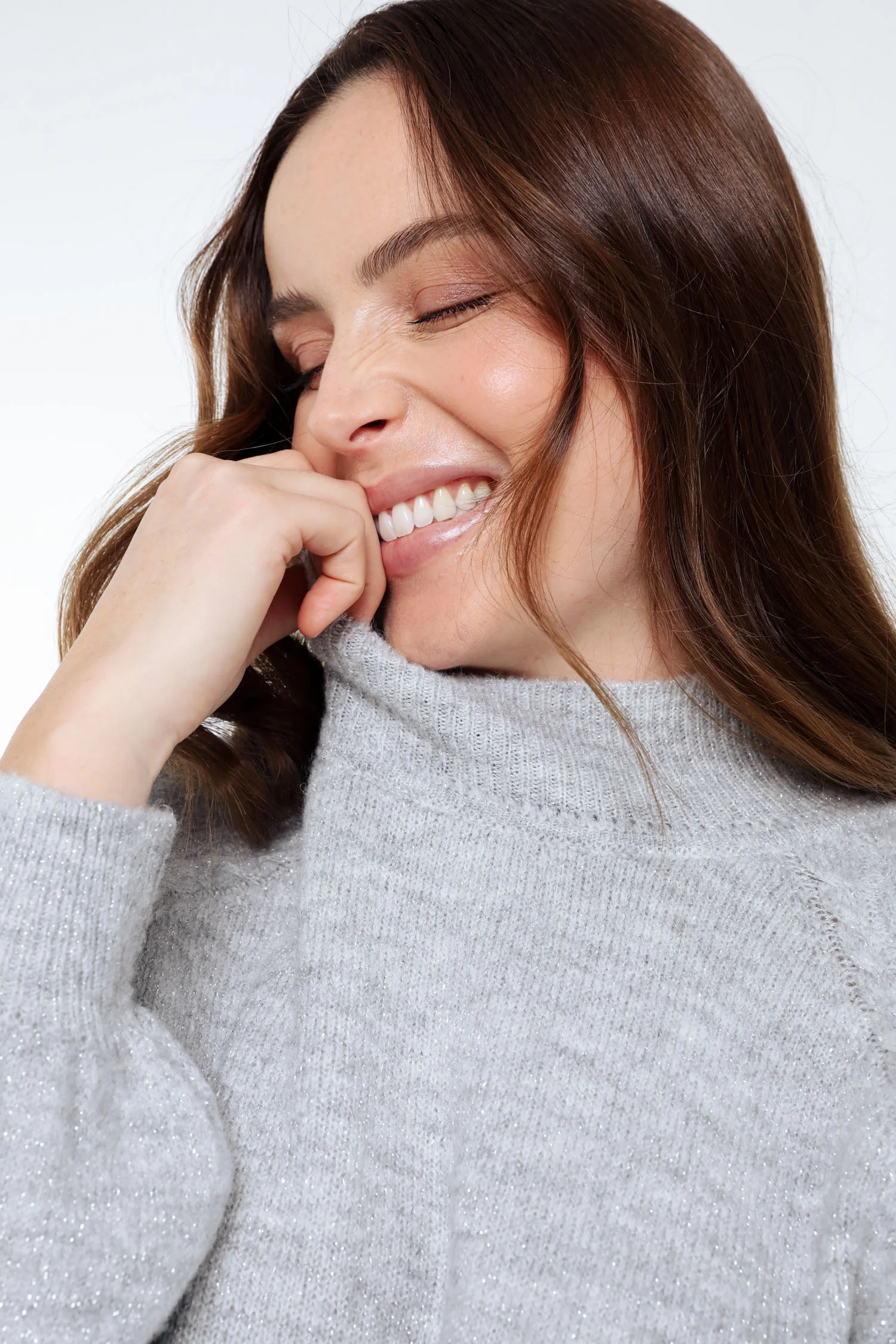 Pull uni avec lurex - Image 5