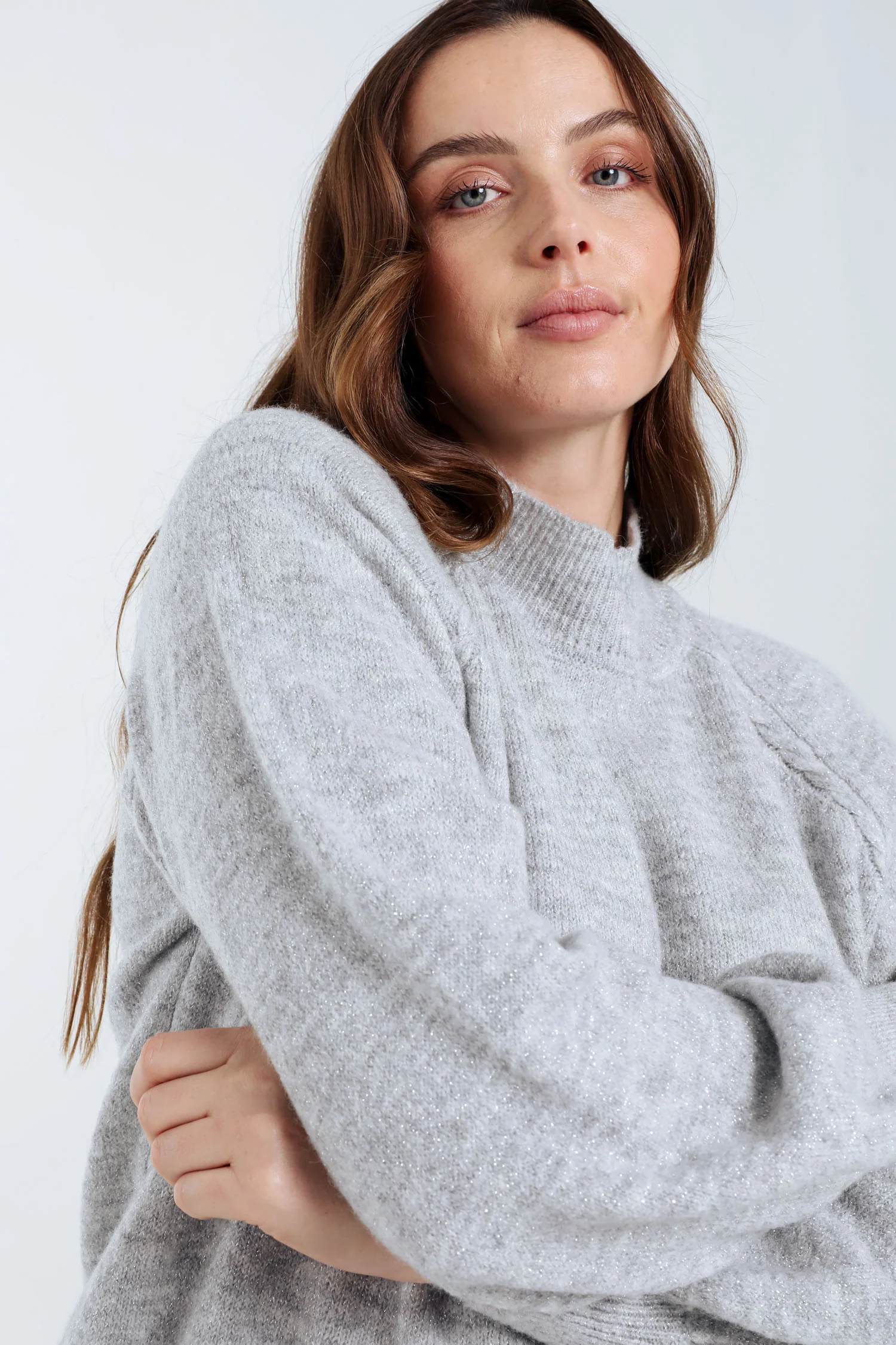 Pull uni avec lurex - Image 6