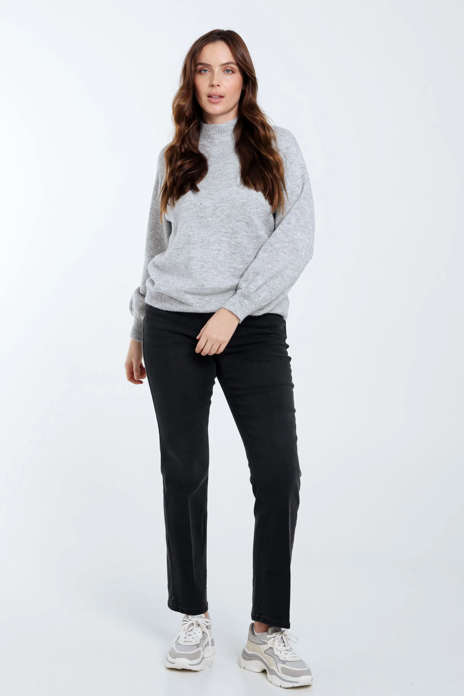 Pull uni avec lurex - Image 8