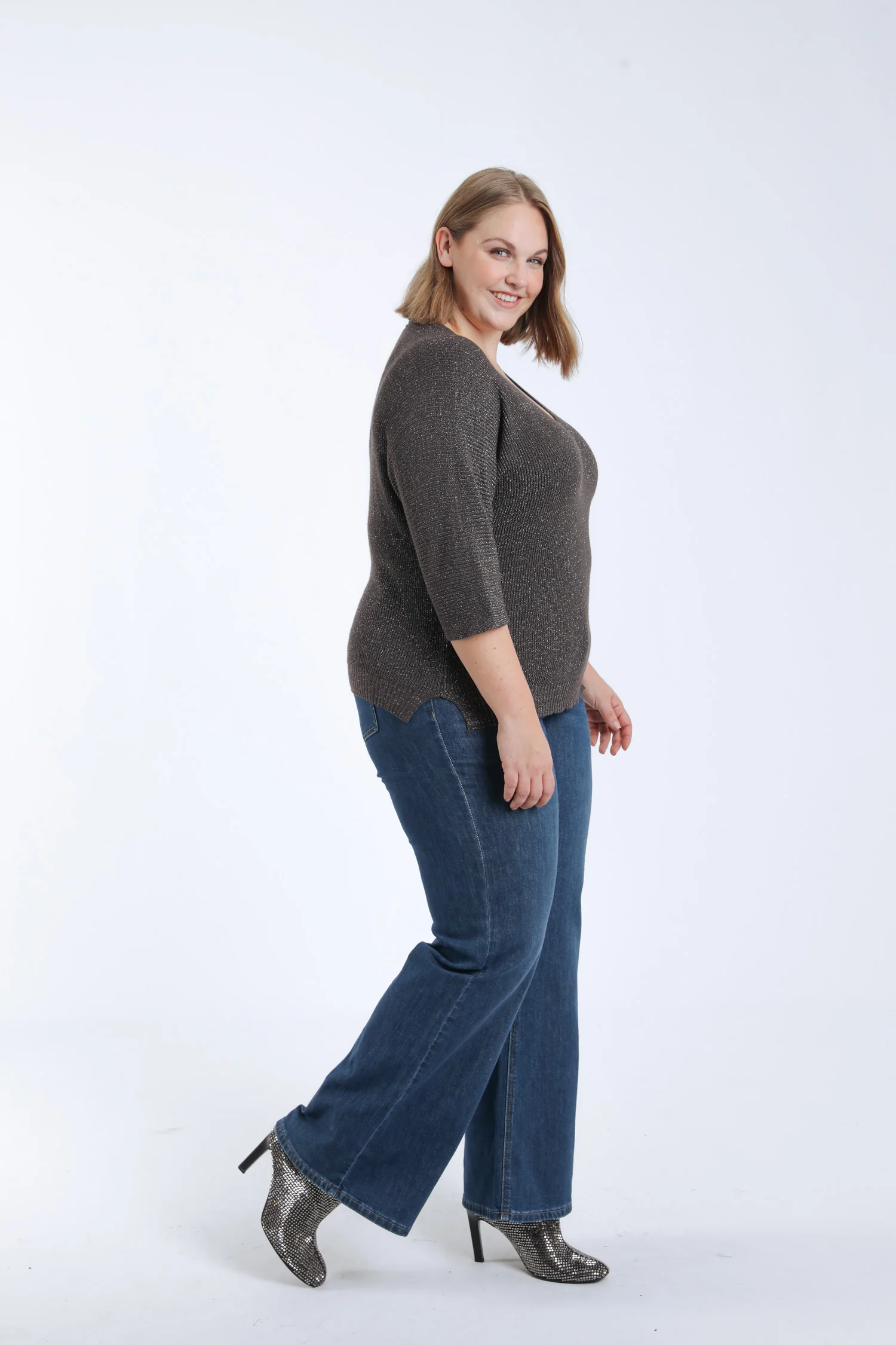 Pull uni avec lurex - Image 8