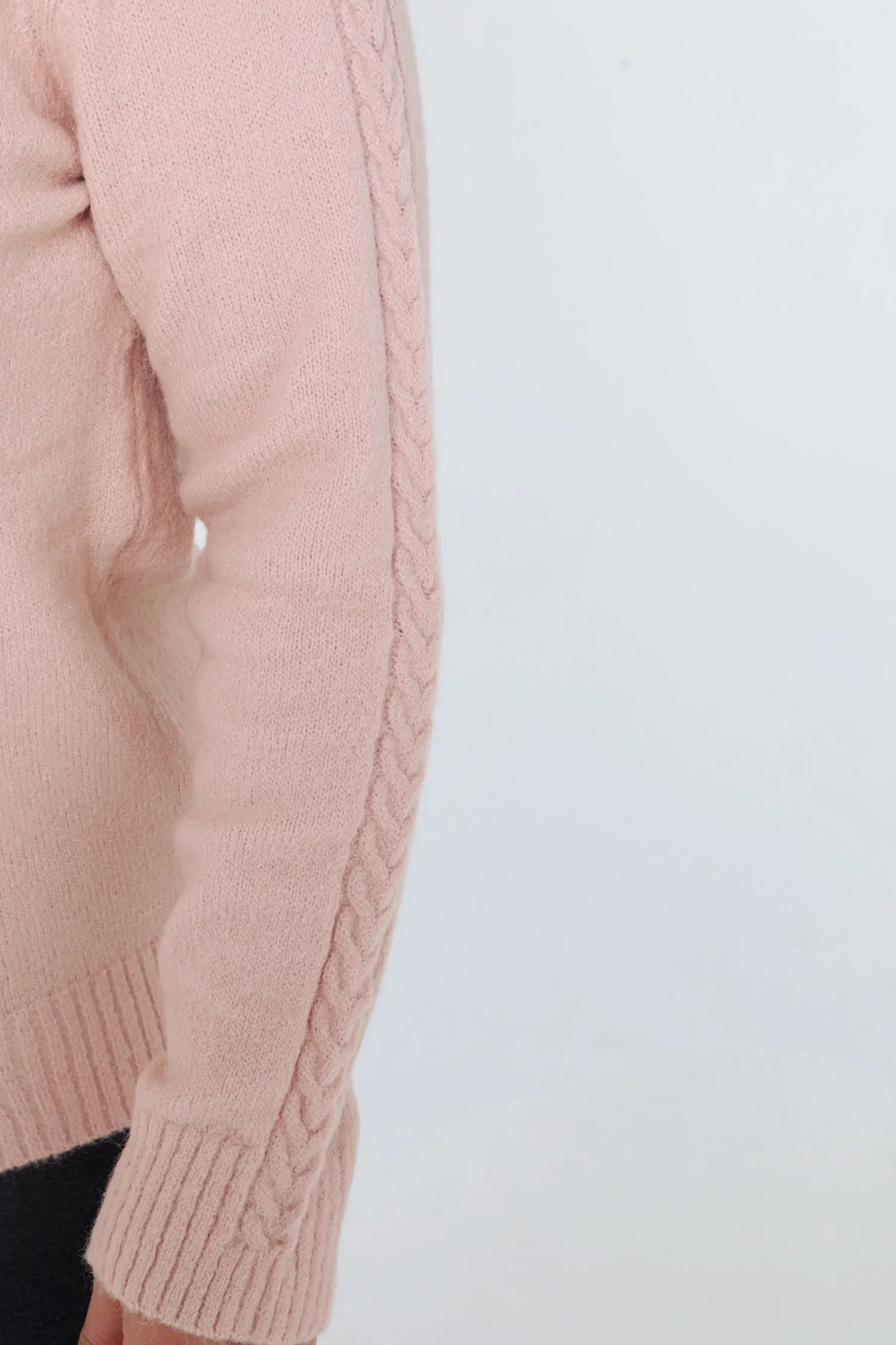 Pull uni torsade et strass - Image 17