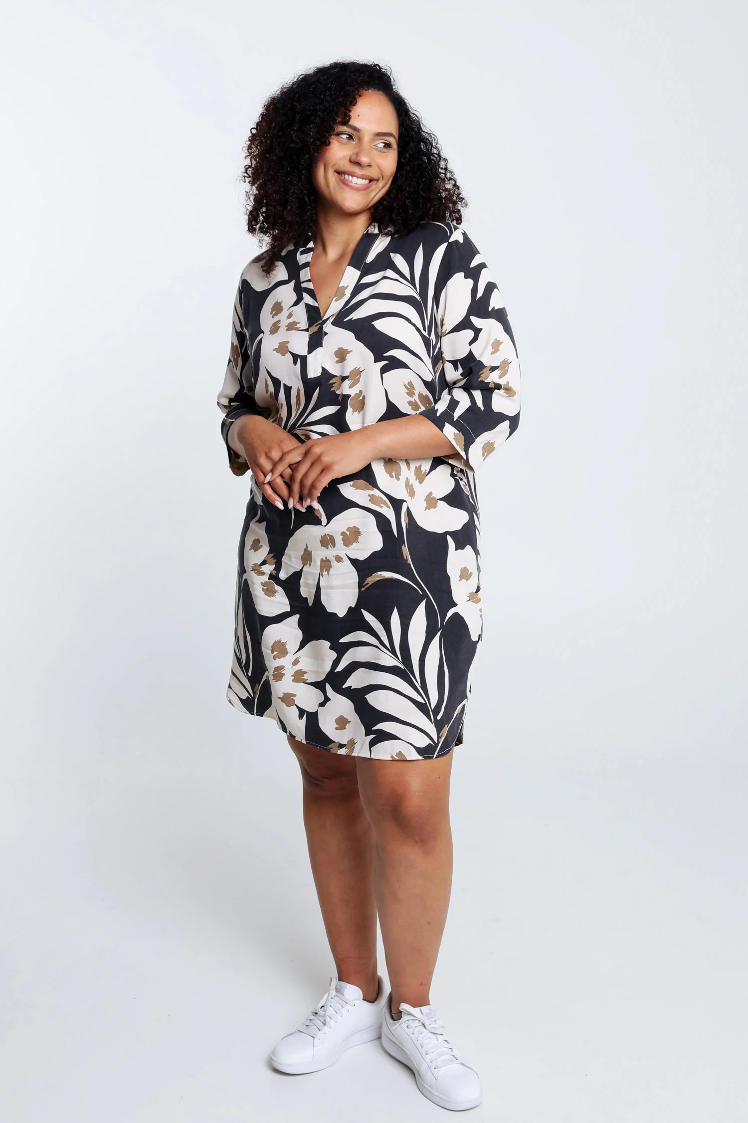 Robe à fleurs en viscose - Image 9
