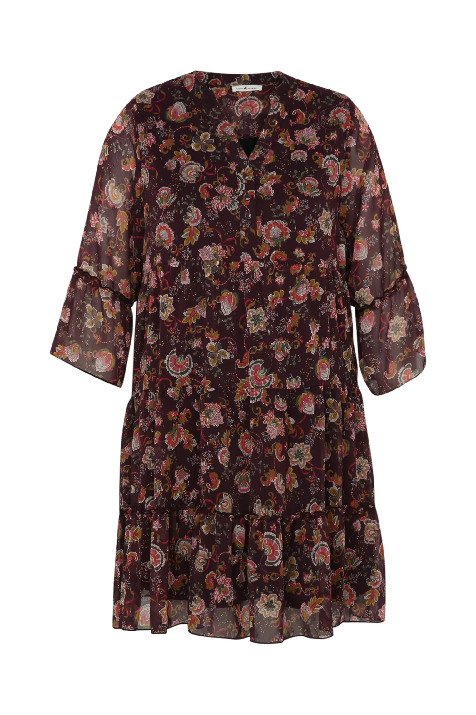 Robe à volant imprimé floral - Image 10