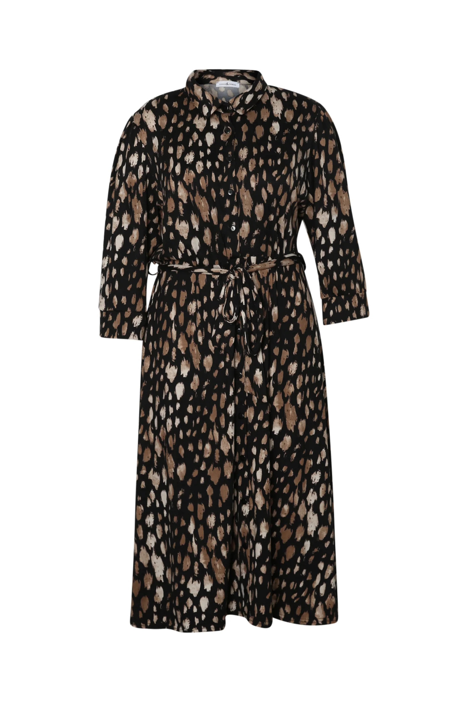Robe chemise imprimé animal - Image 9