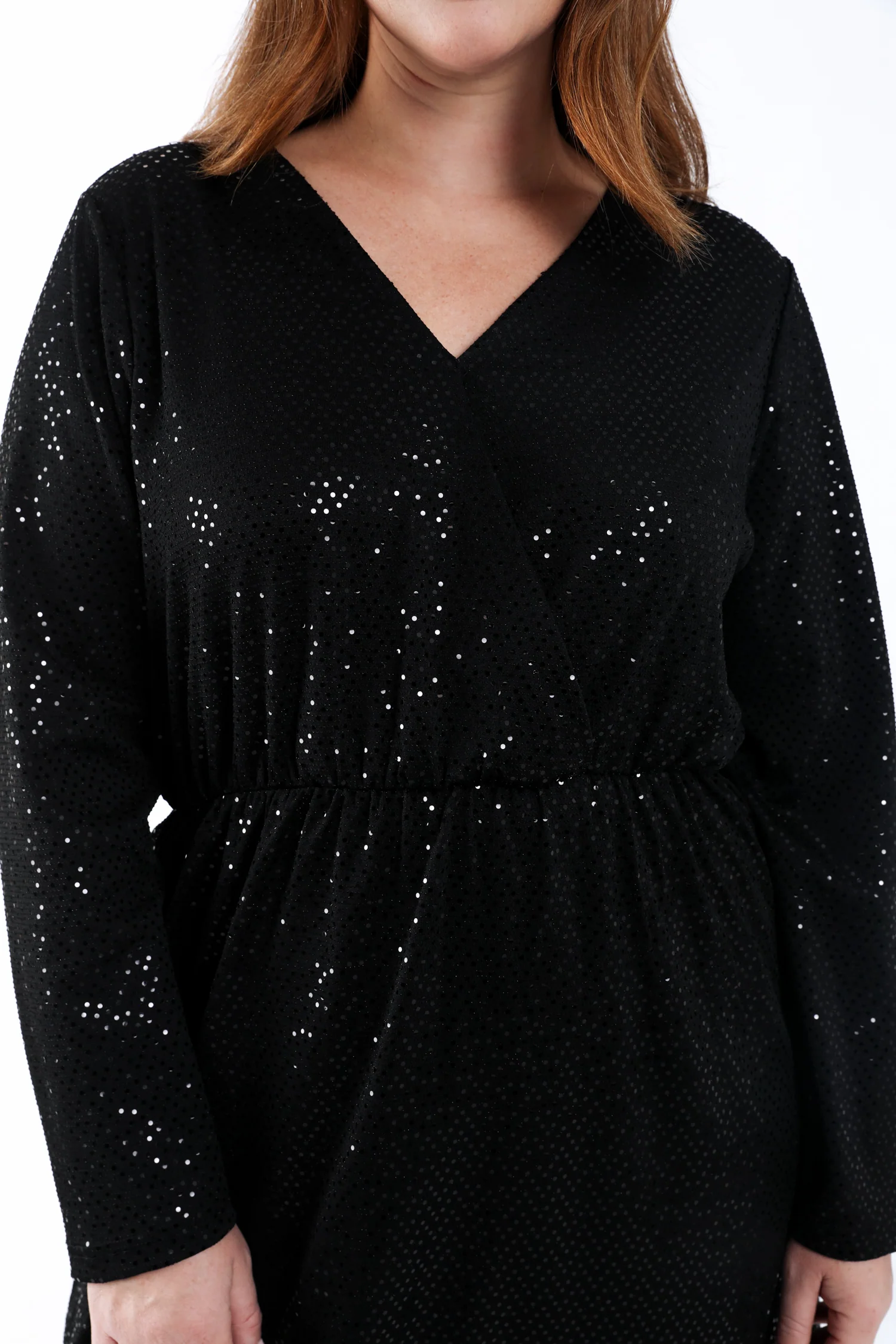 Robe courte effet scintillant - Image 4
