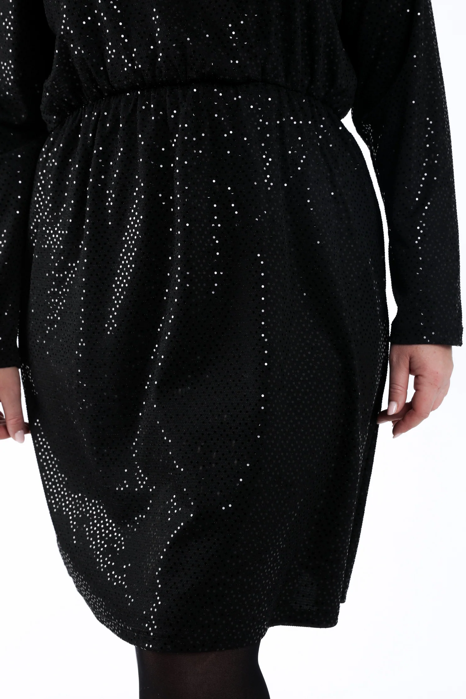 Robe courte effet scintillant - Image 5