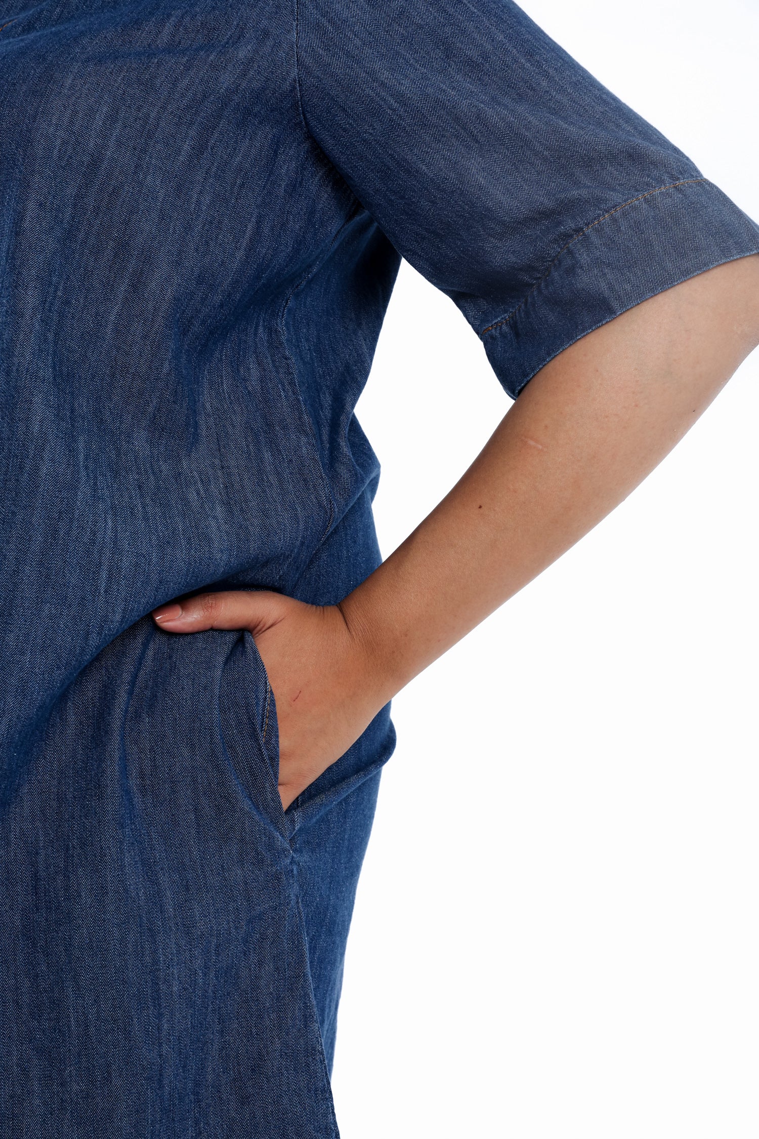 Robe courte en jeans - Image 5